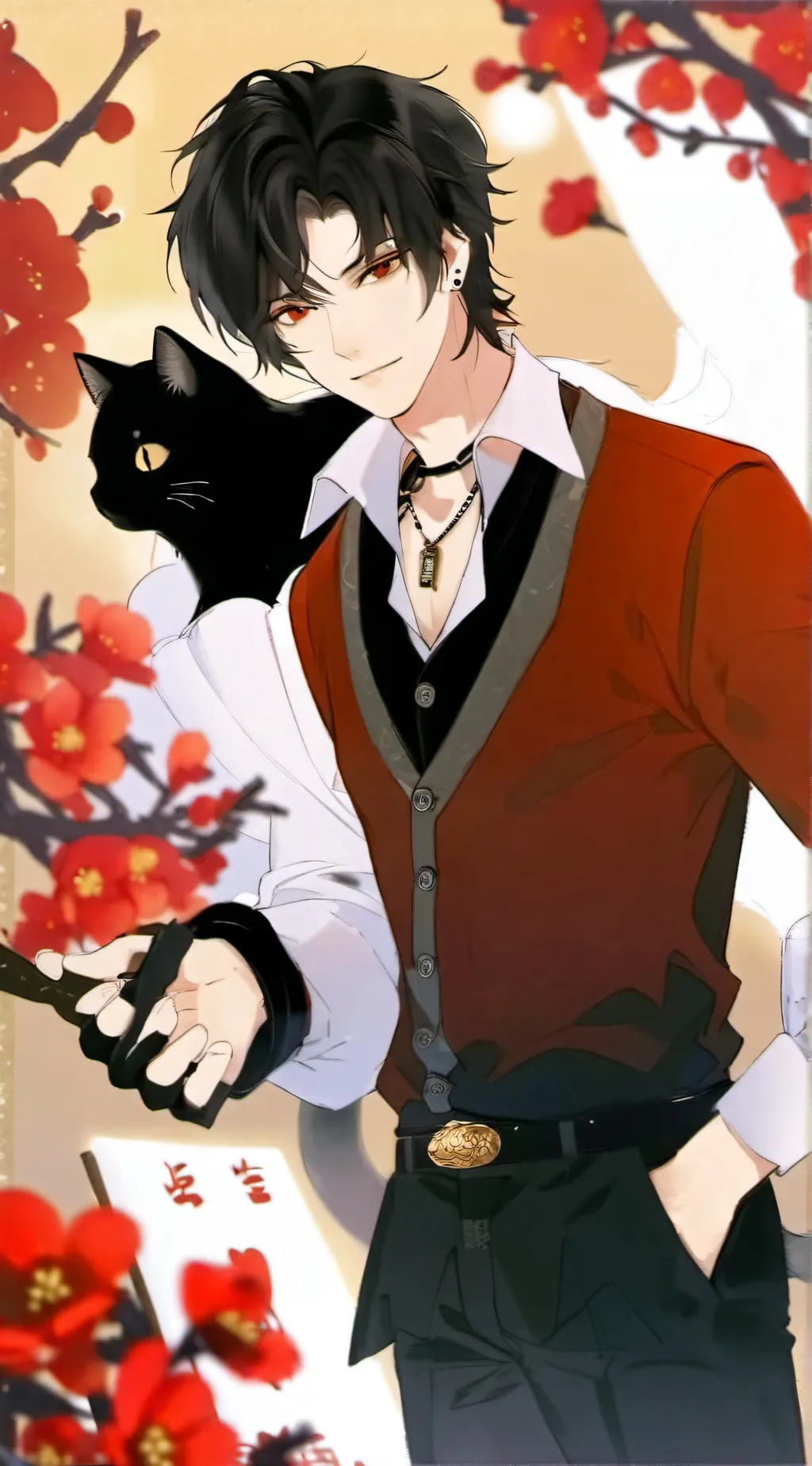 ai character: try not to cringe  background