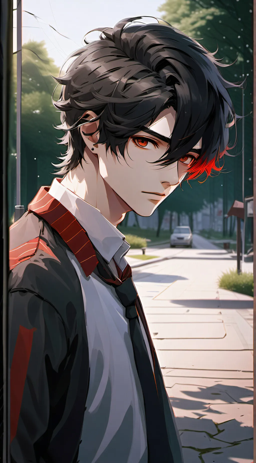 ai character: Ryder  background