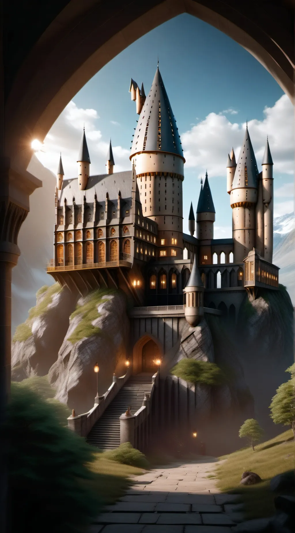 ai character: Final battle background