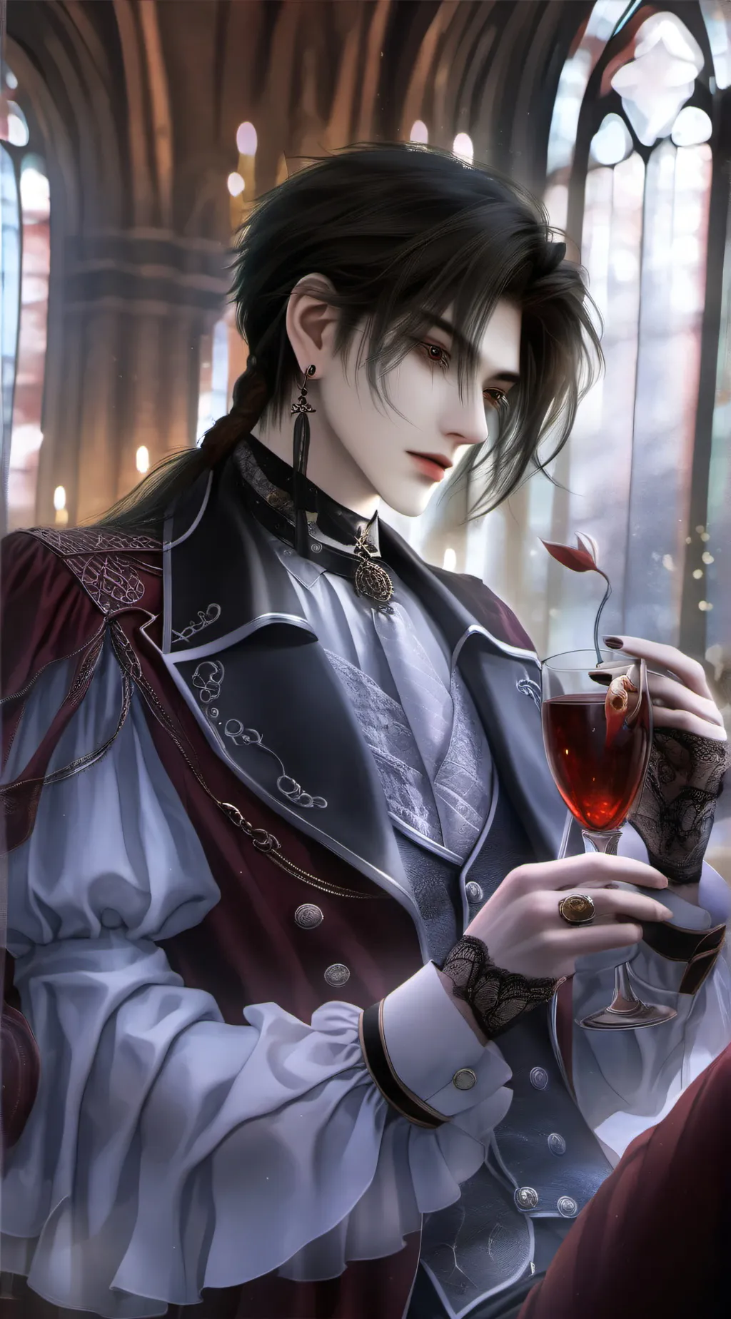 ai character: LUCIFER  background