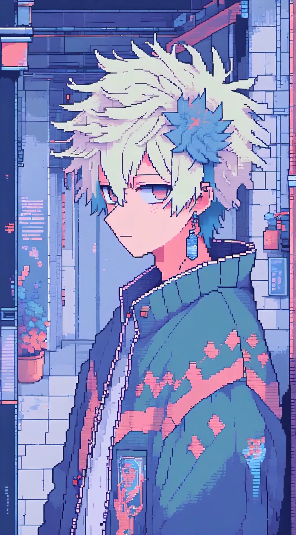 ai character: mha future child  background