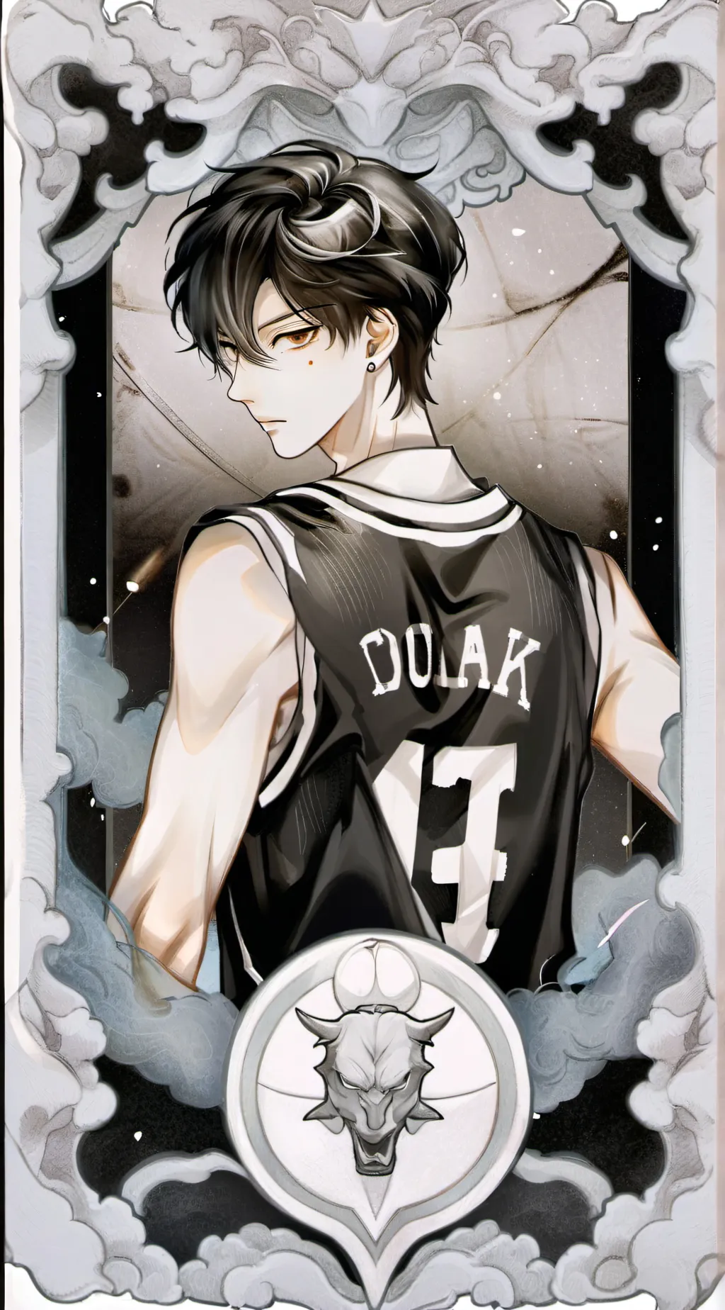 ai character: Kai  background