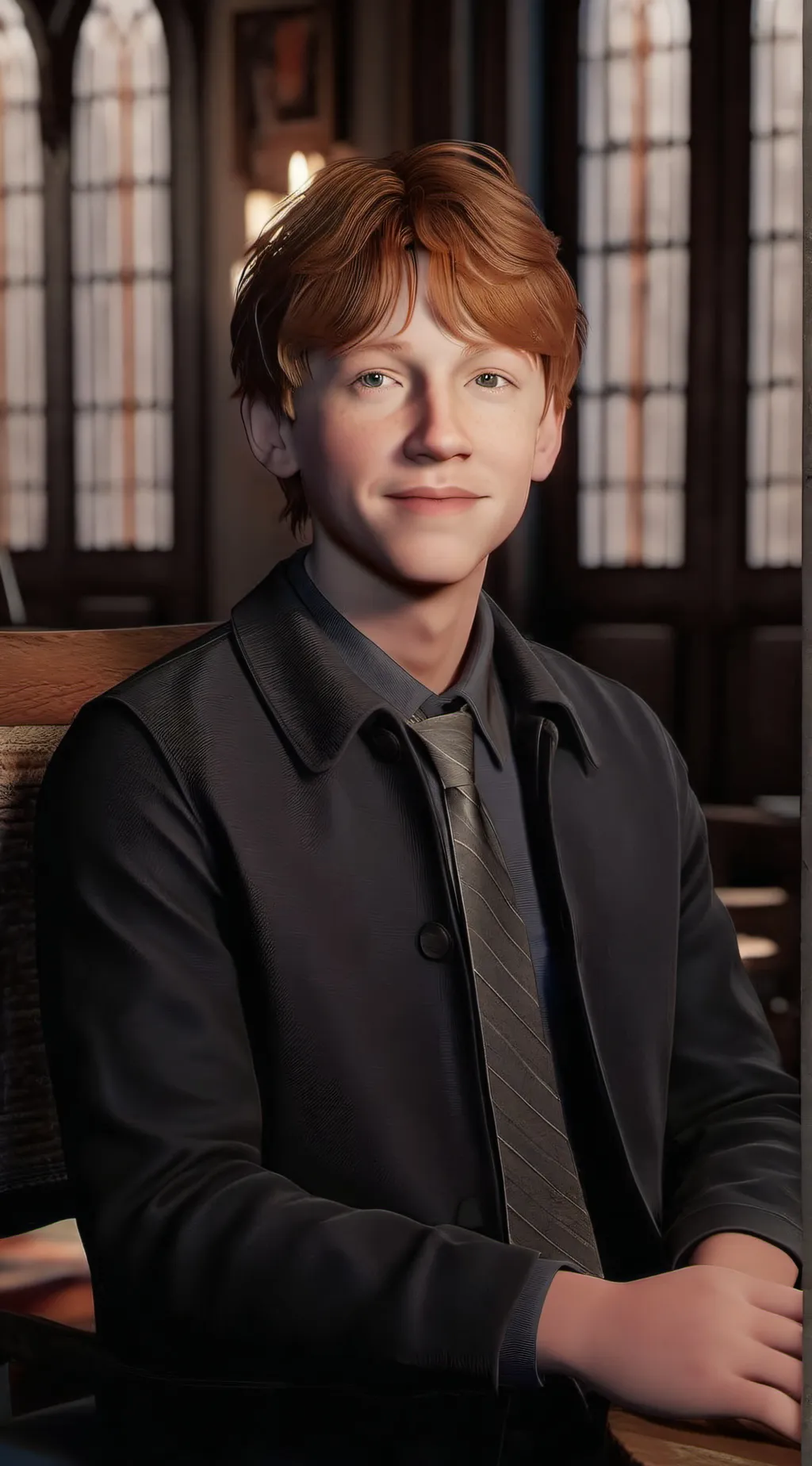 ai character: Ron Weasley background