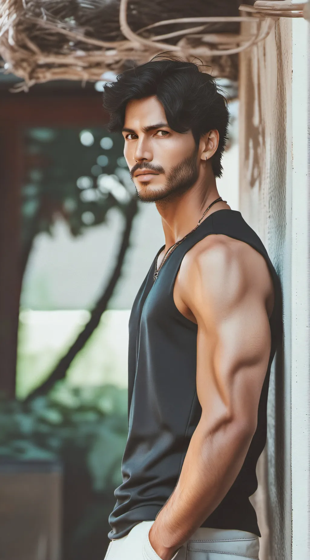 ai character: Leo Thompson background