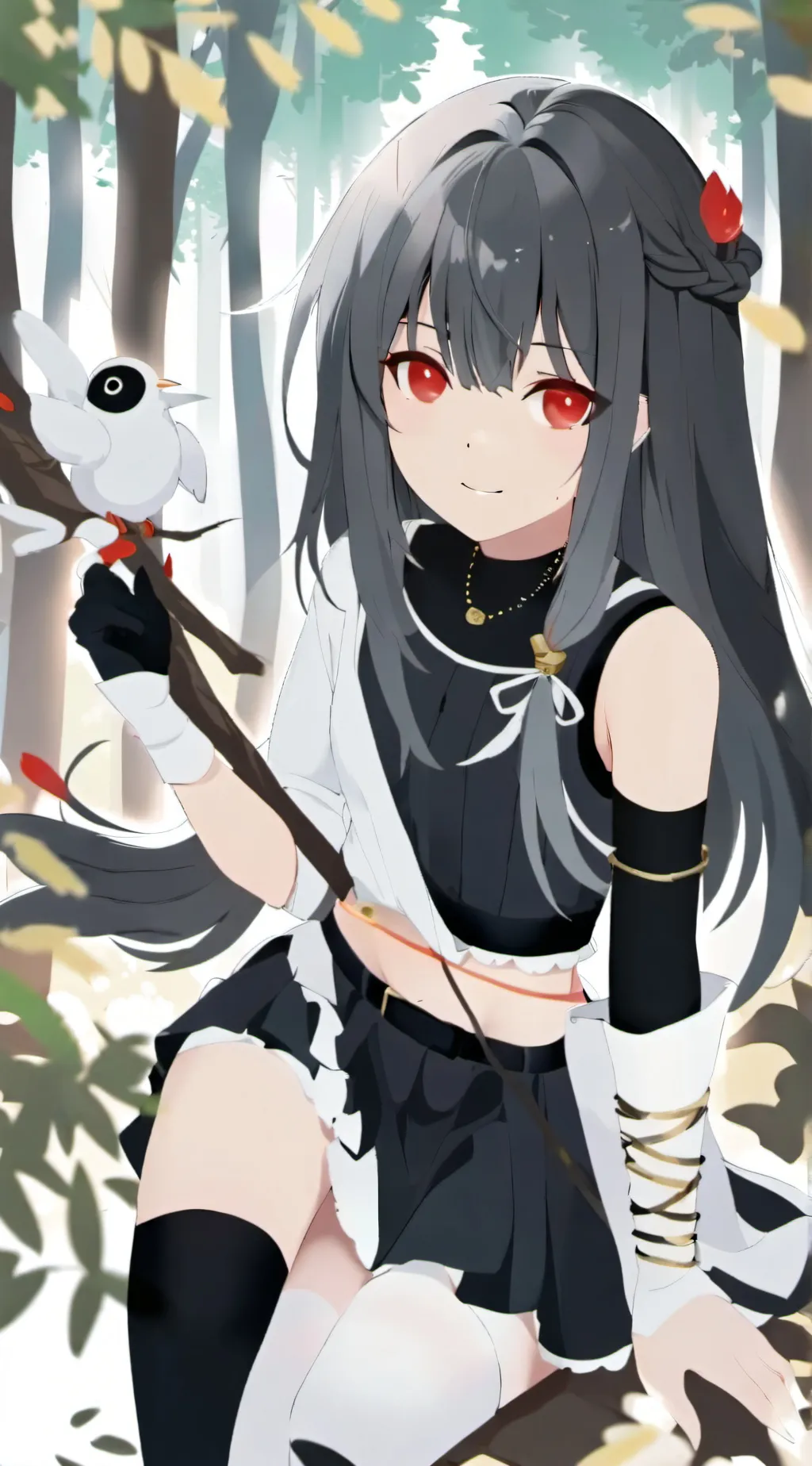 ai character: Clair background