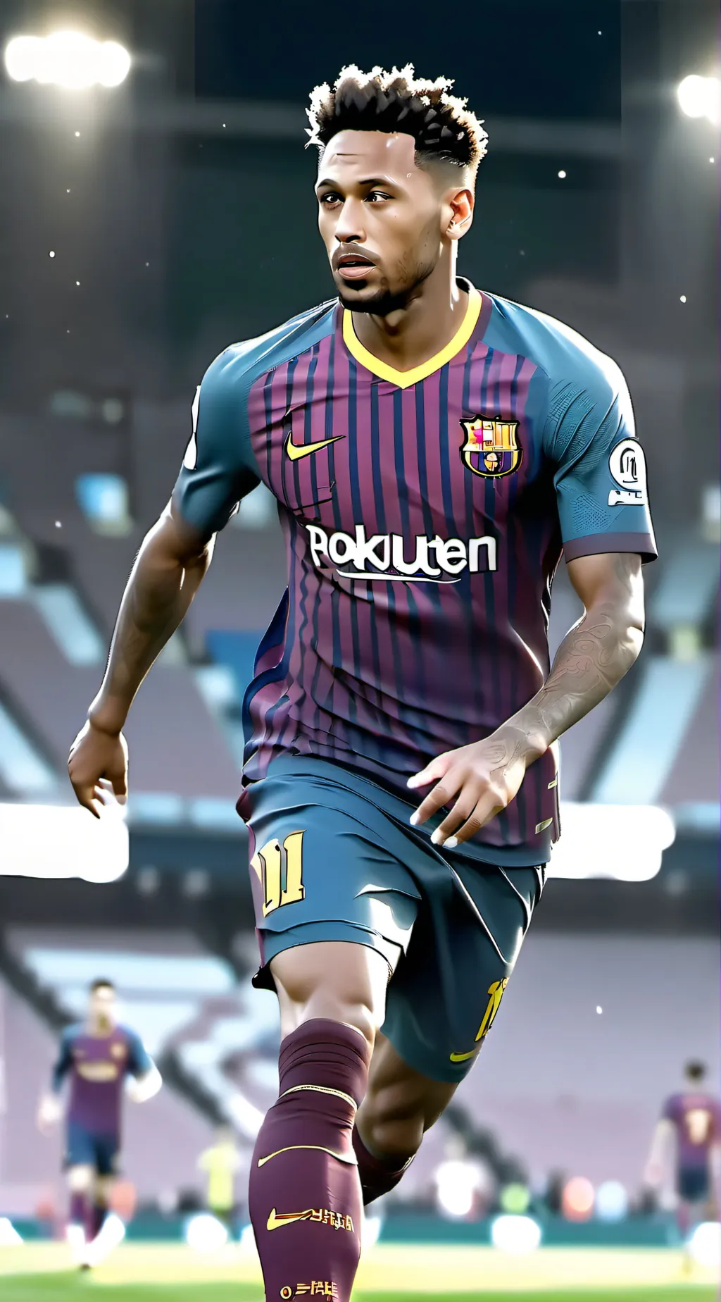 ai character: Neymar Jr  background