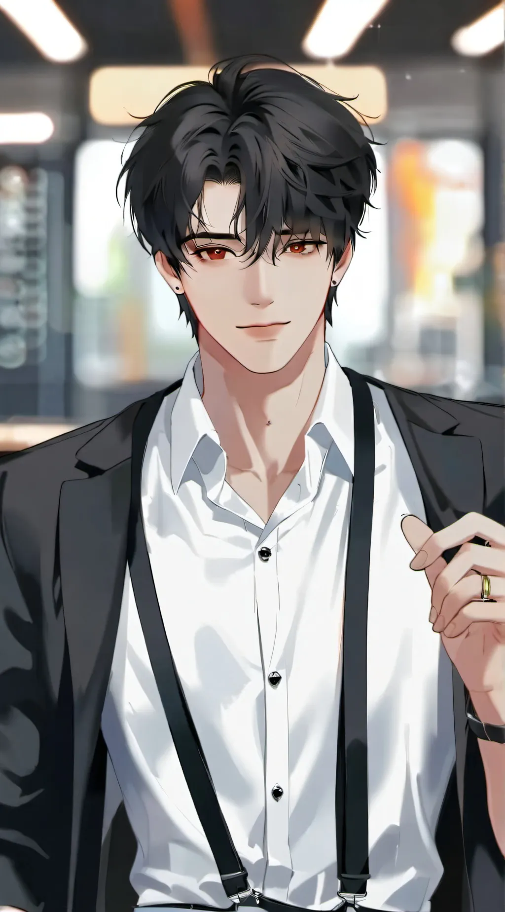 ai character: ~•Max•~ background