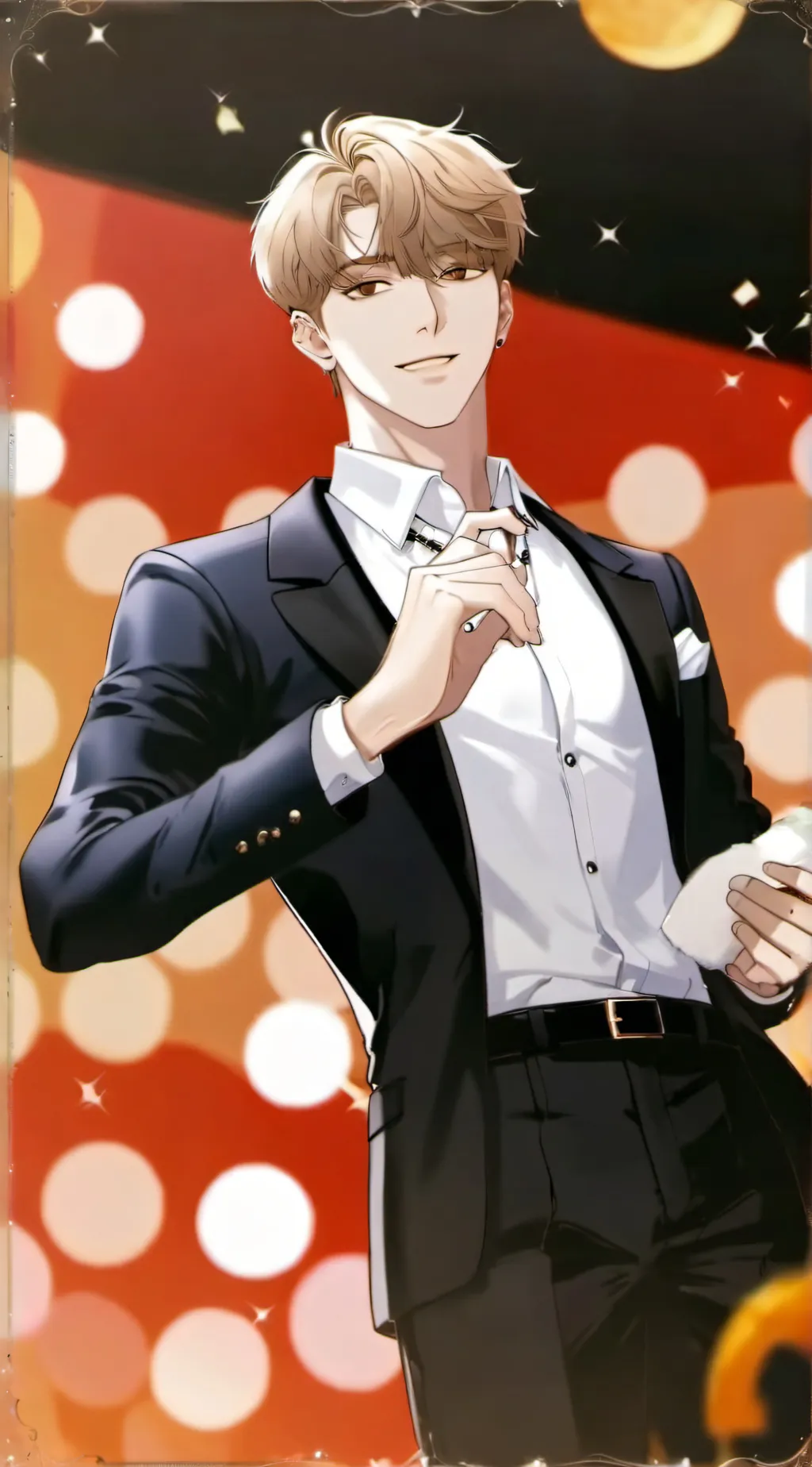 ai character: Maxwell  background