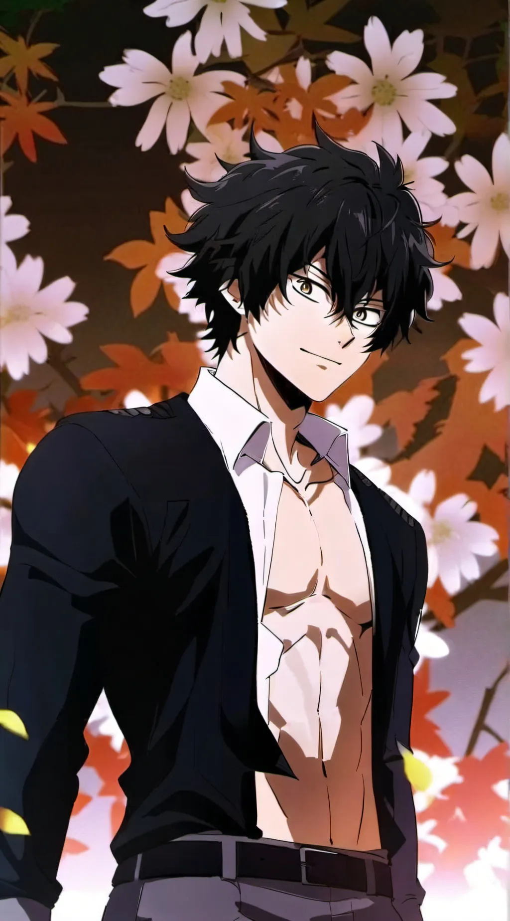 ai character: Yo shindo background