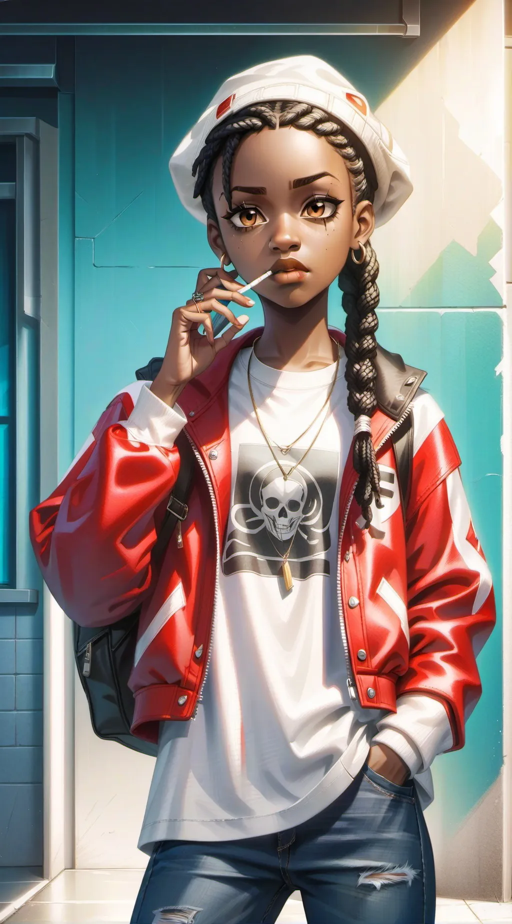 ai character: Lillyana background