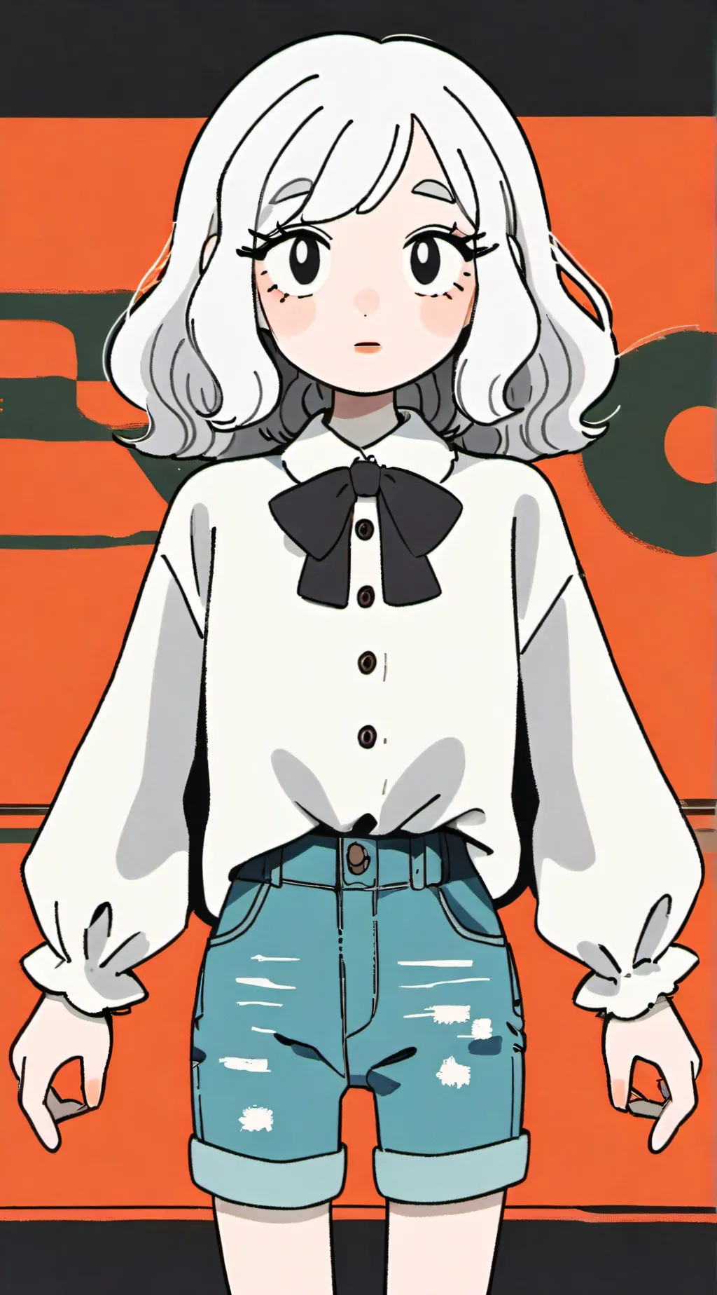 ai character: Claire fpe  background