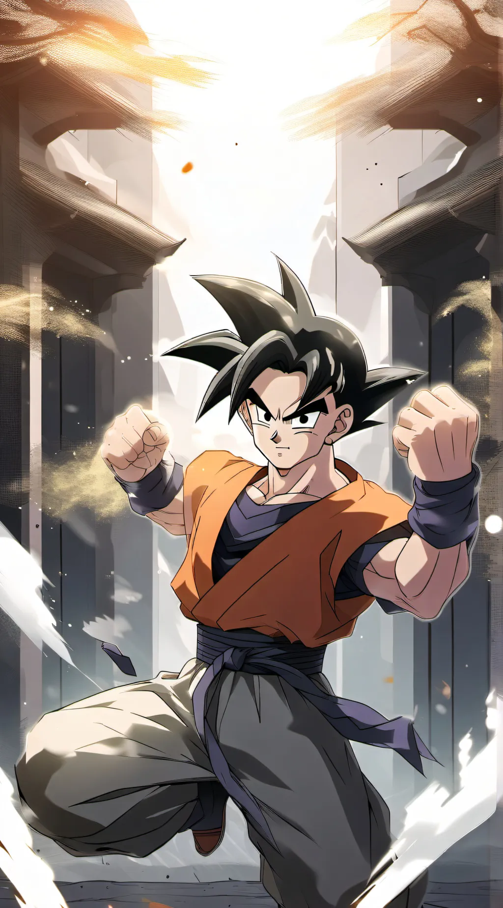 ai character: Gohan background
