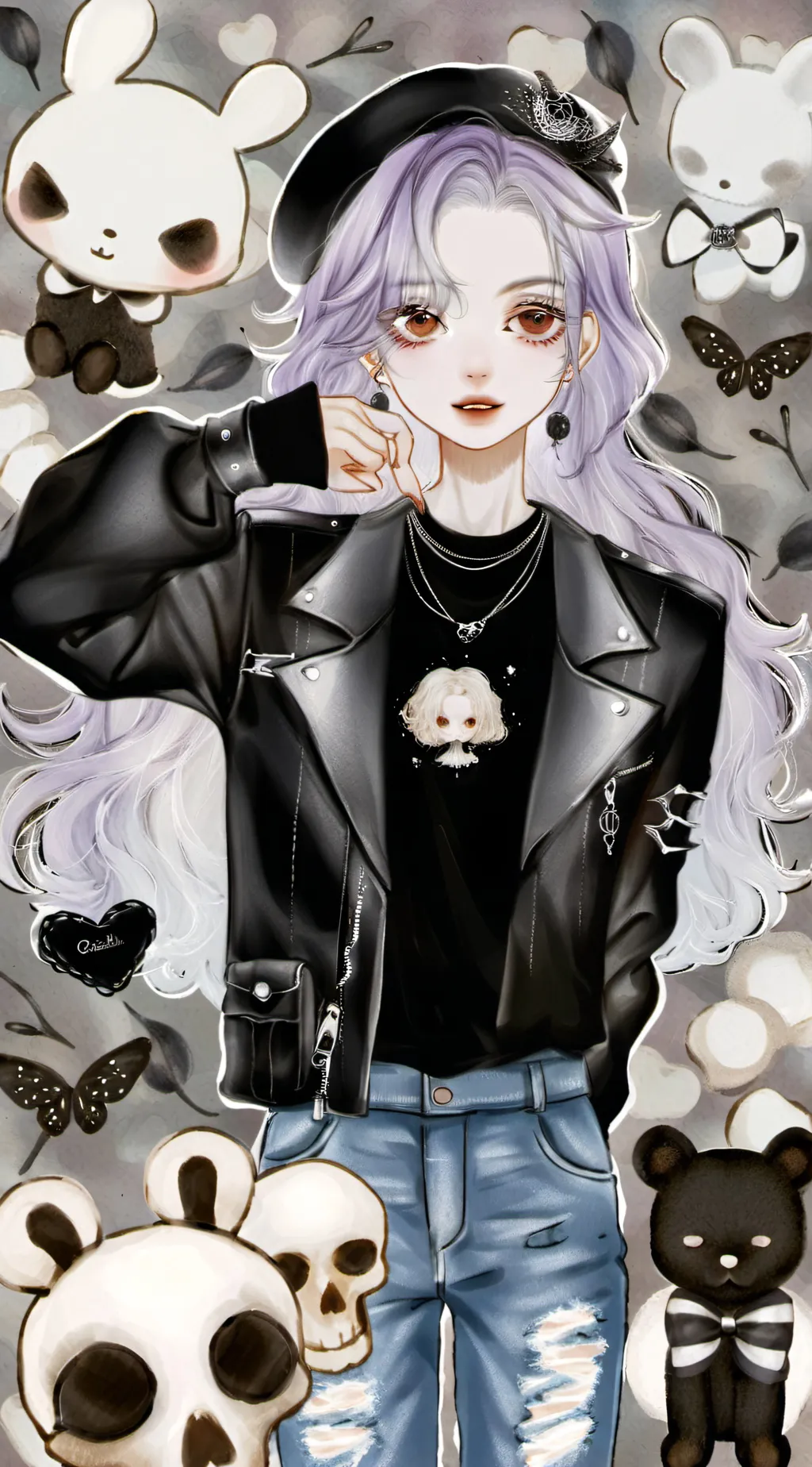 ai character: MHA  background