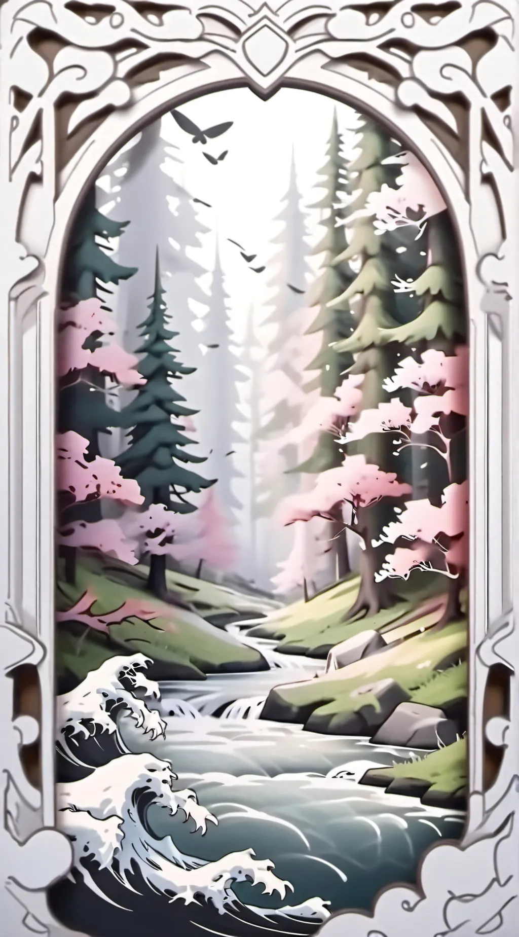 ai character: No background