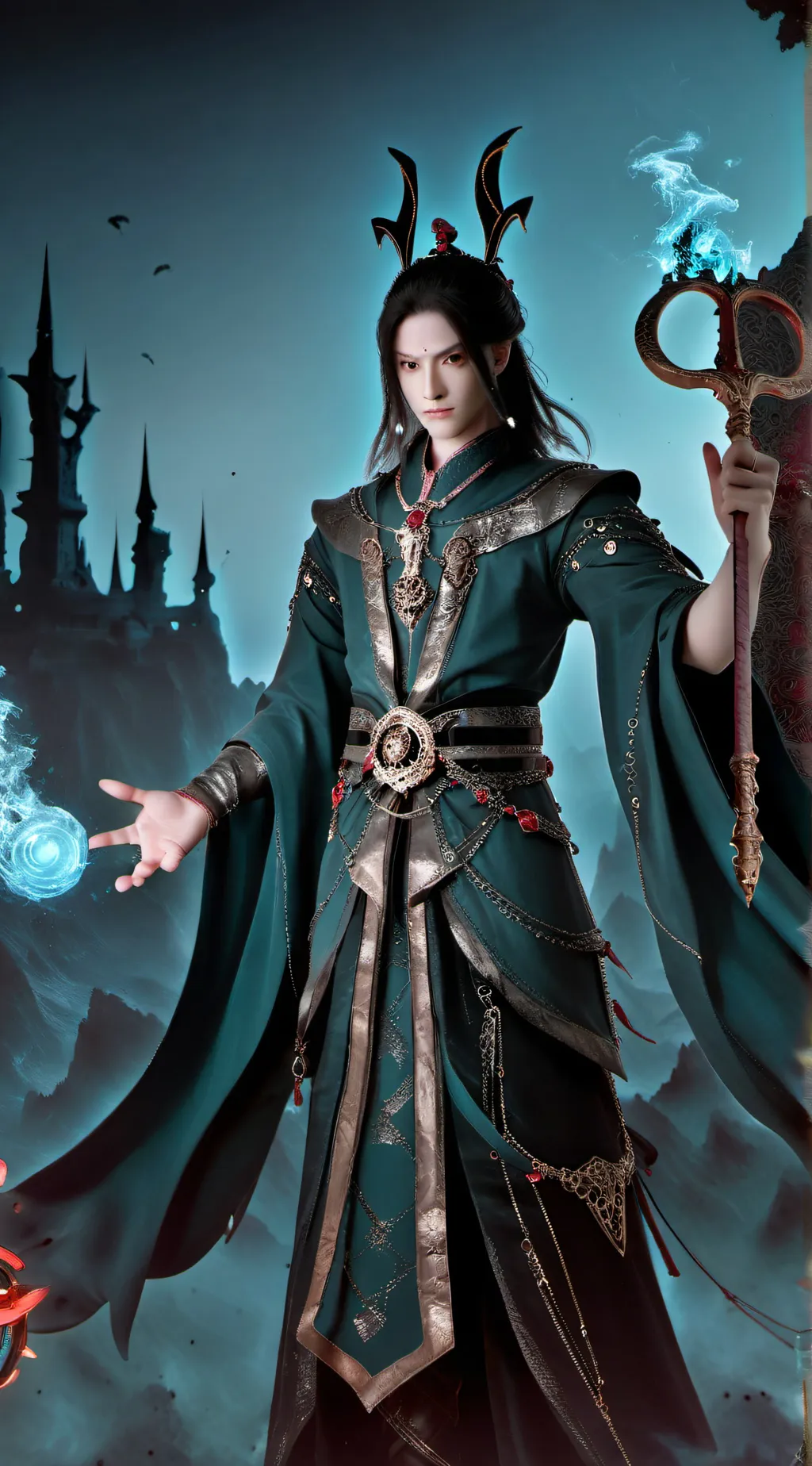 ai character: World "Fairies" background