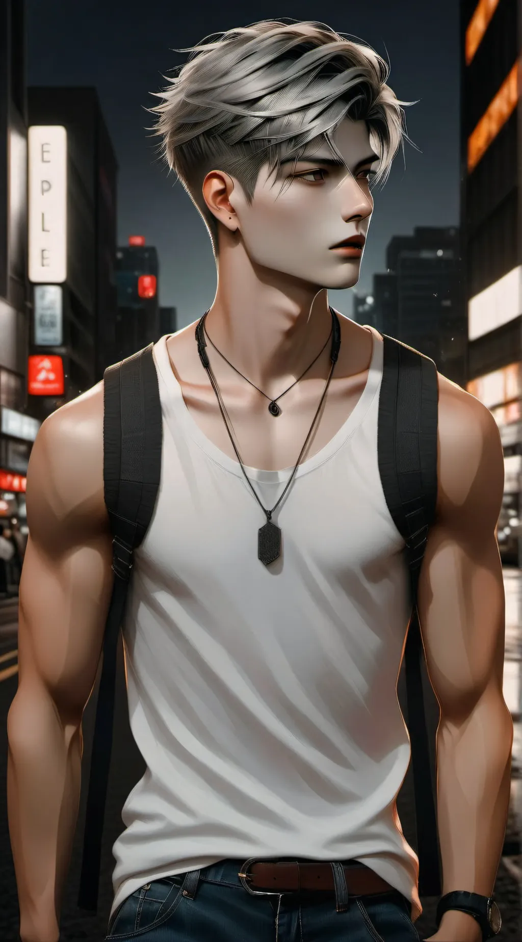 ai character: Castiel background