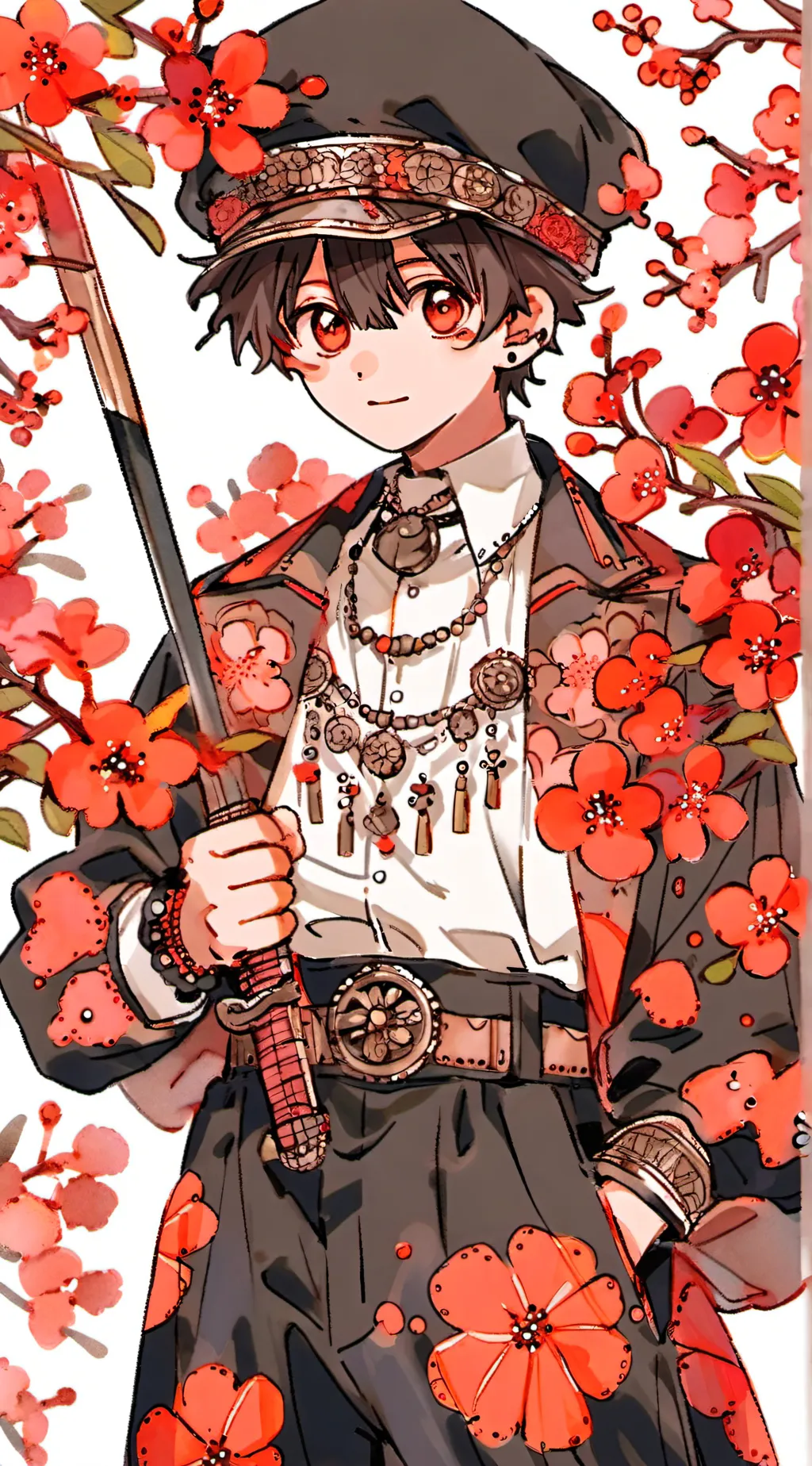 ai character: Hanako 3 background