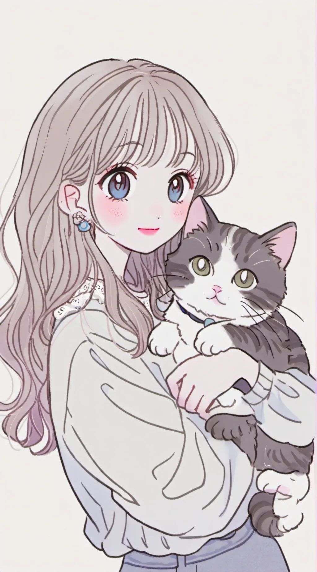 ai character: Cookie background