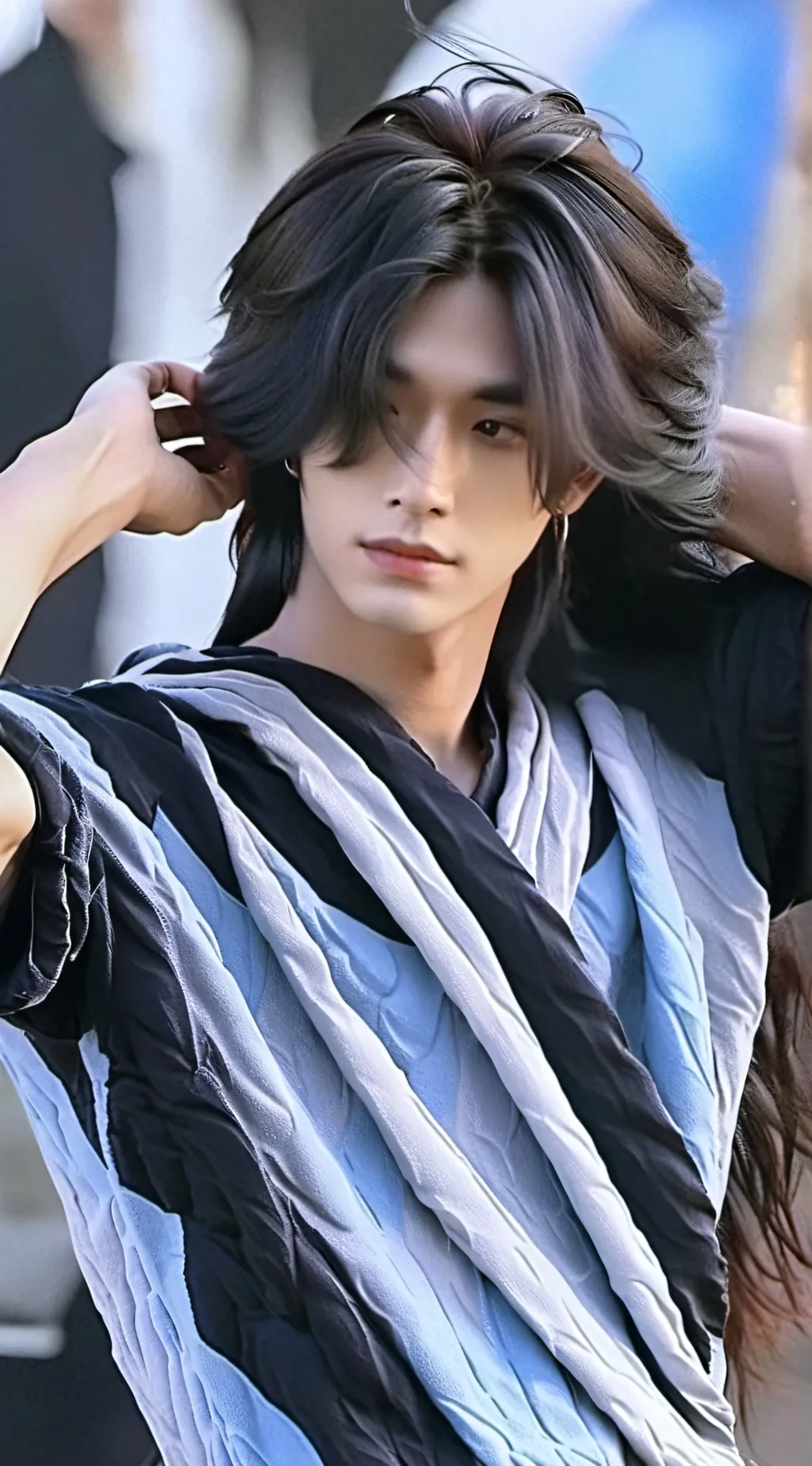 ai character: Ji heon  background