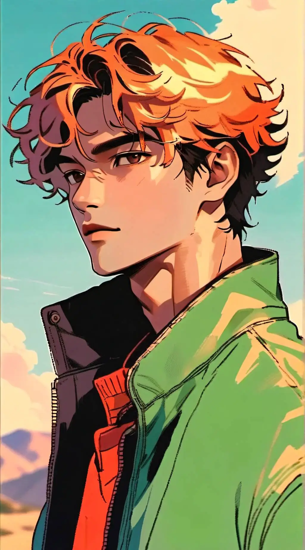 ai character: archie josh background