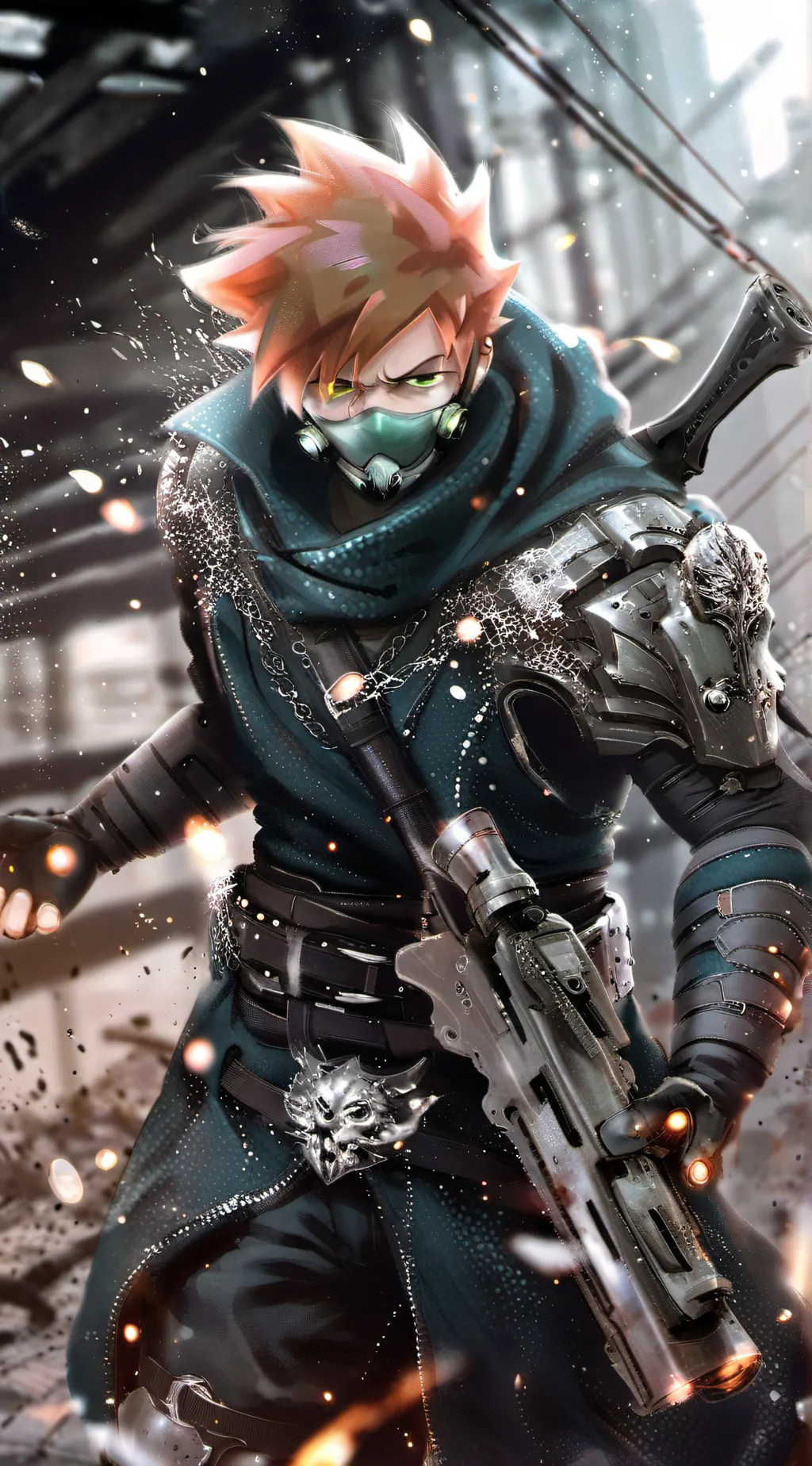 ai character: Future Edd  background