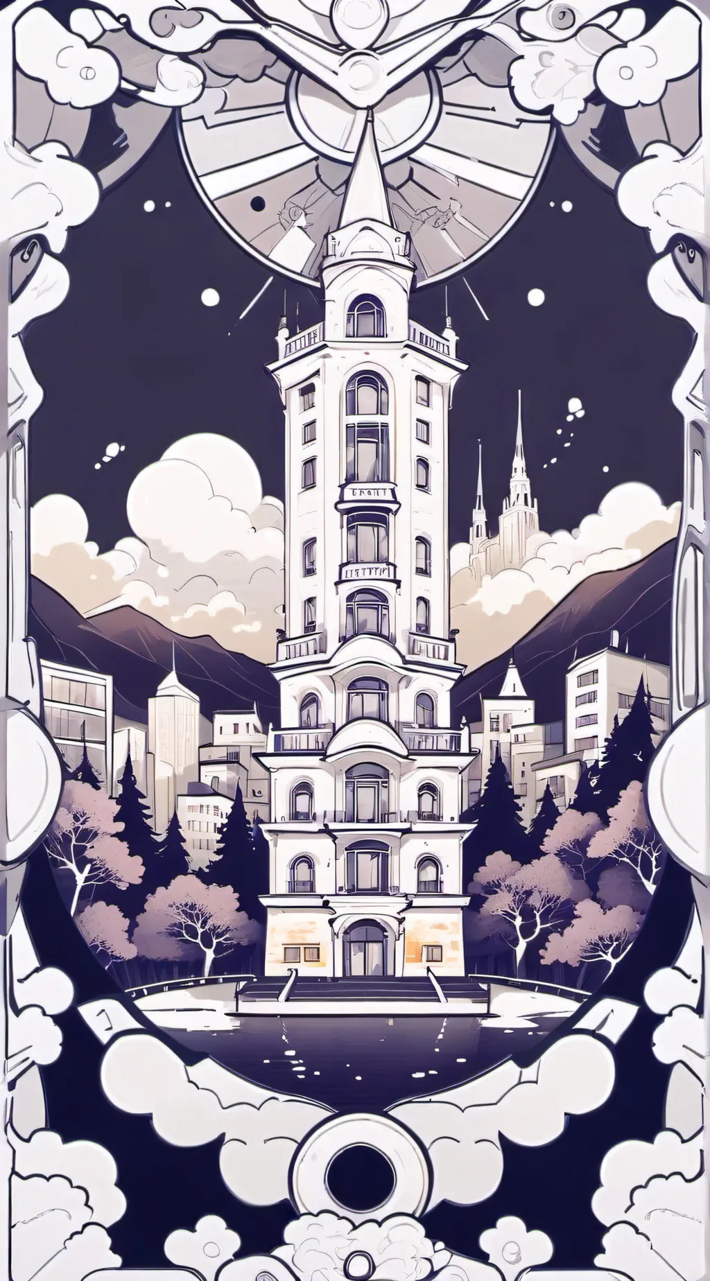 ai character: MHa jumped background