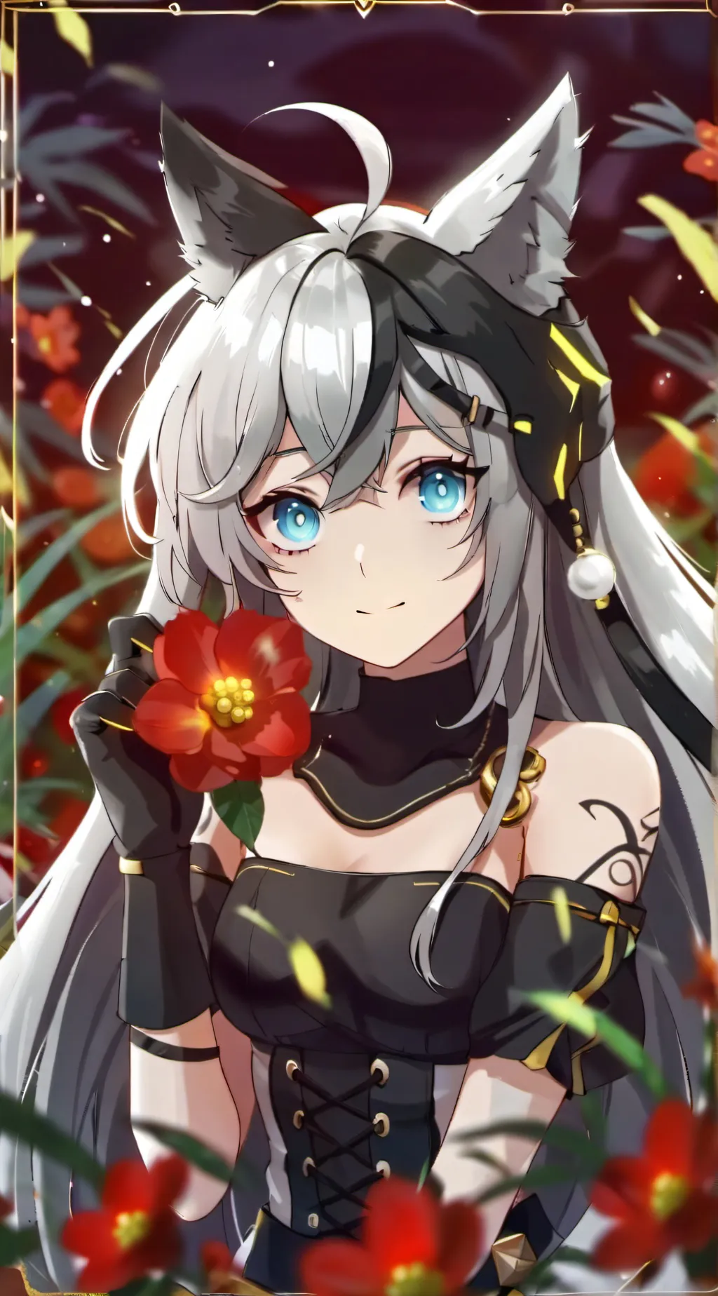 ai character: Iris background