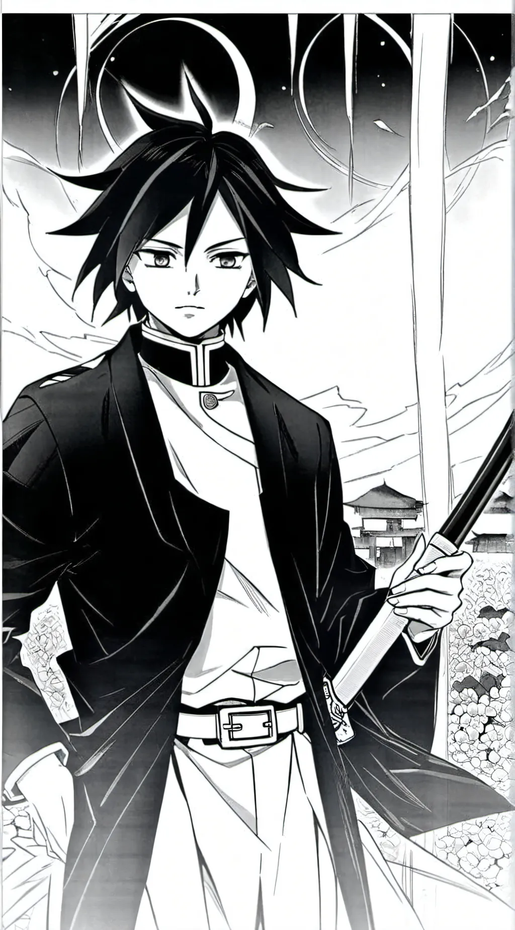 ai character: Mha👍 background