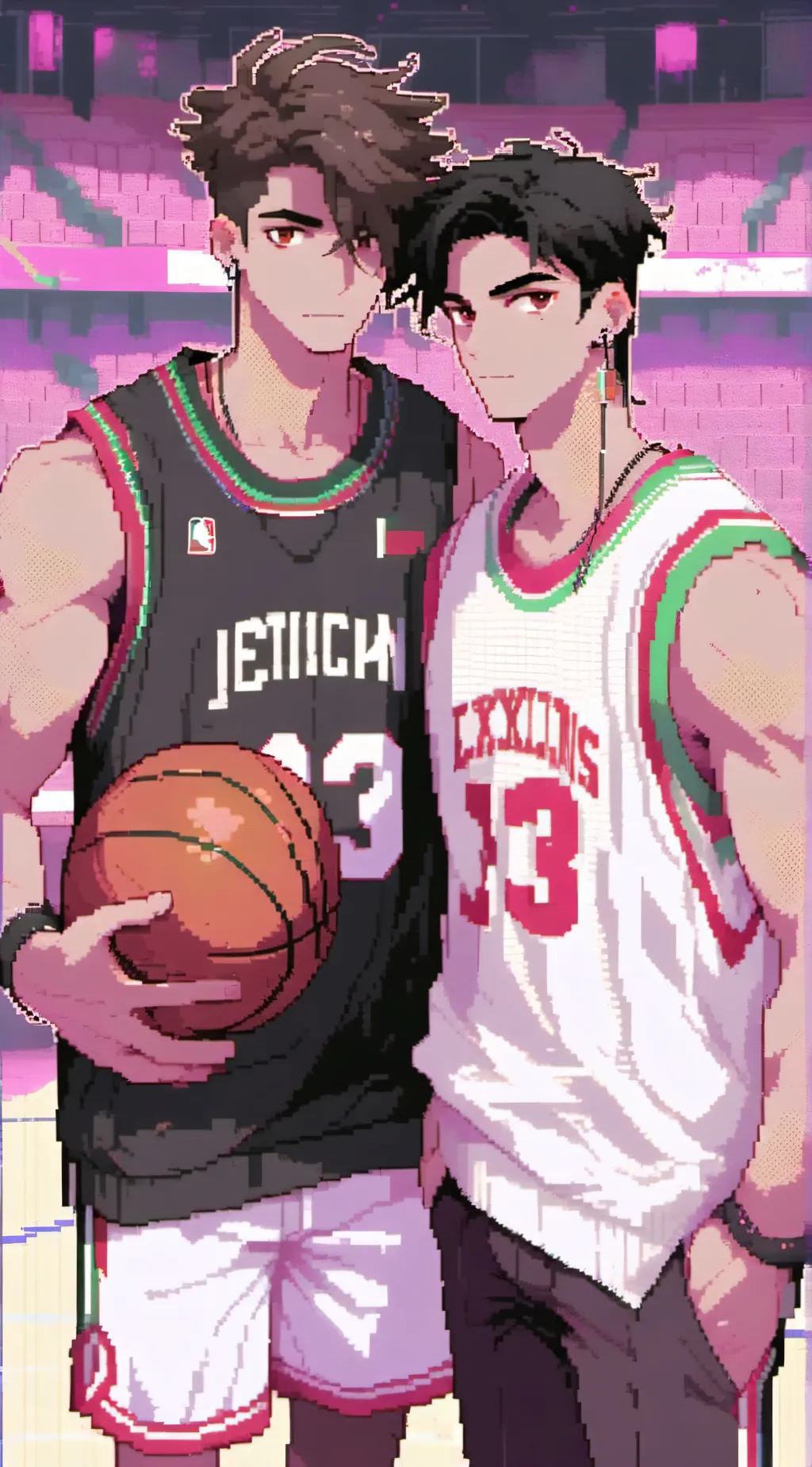 ai character:  max and jack  background