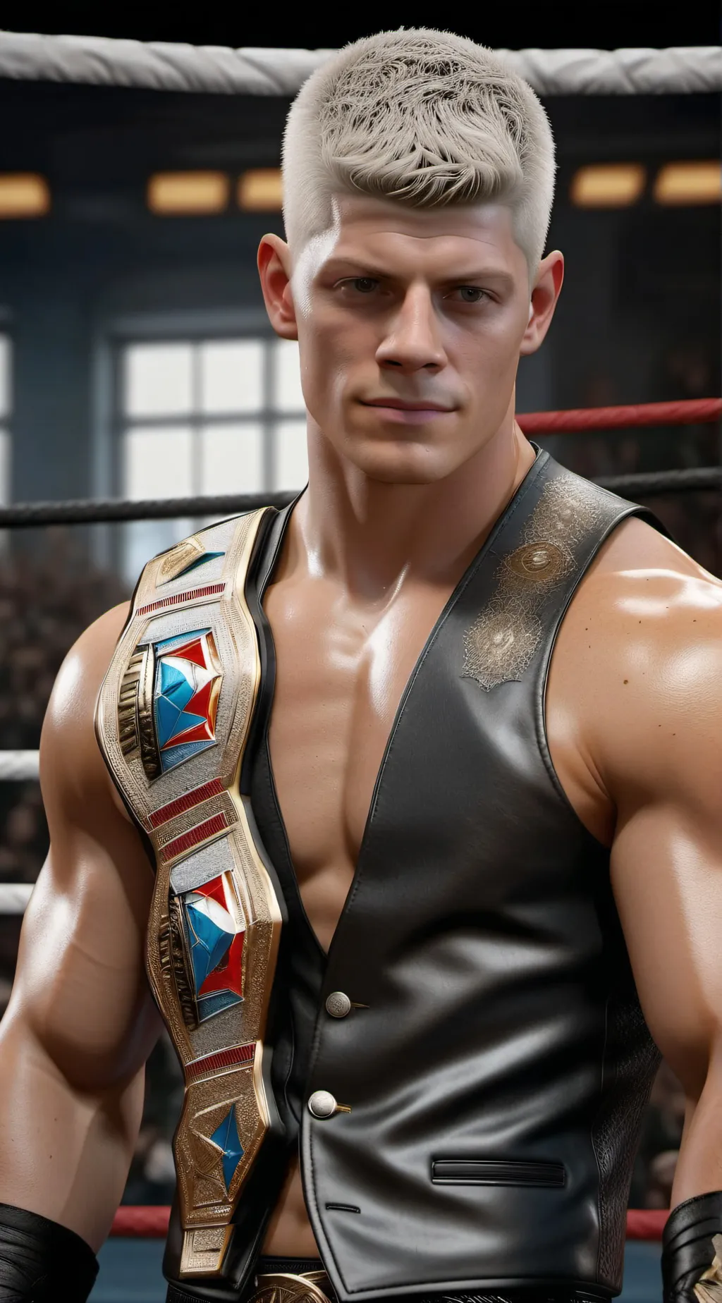 ai character: Cody roads background