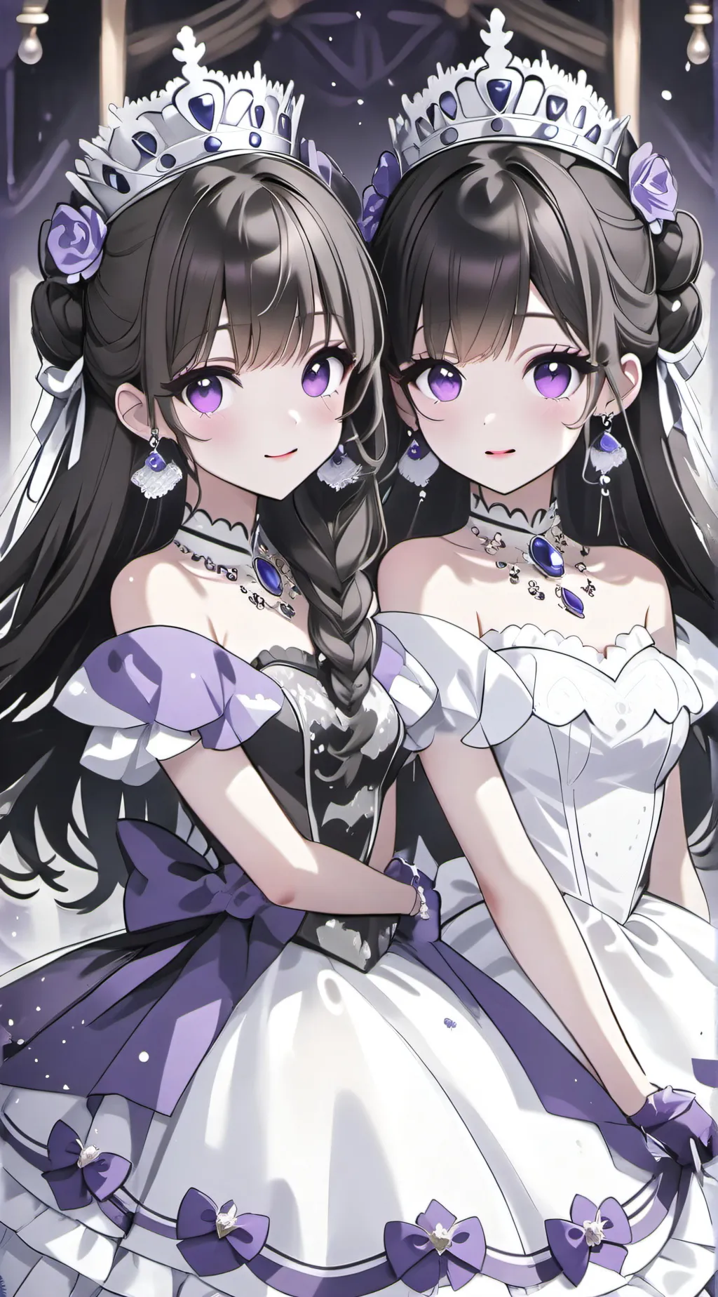 ai character: Akina and Akine background