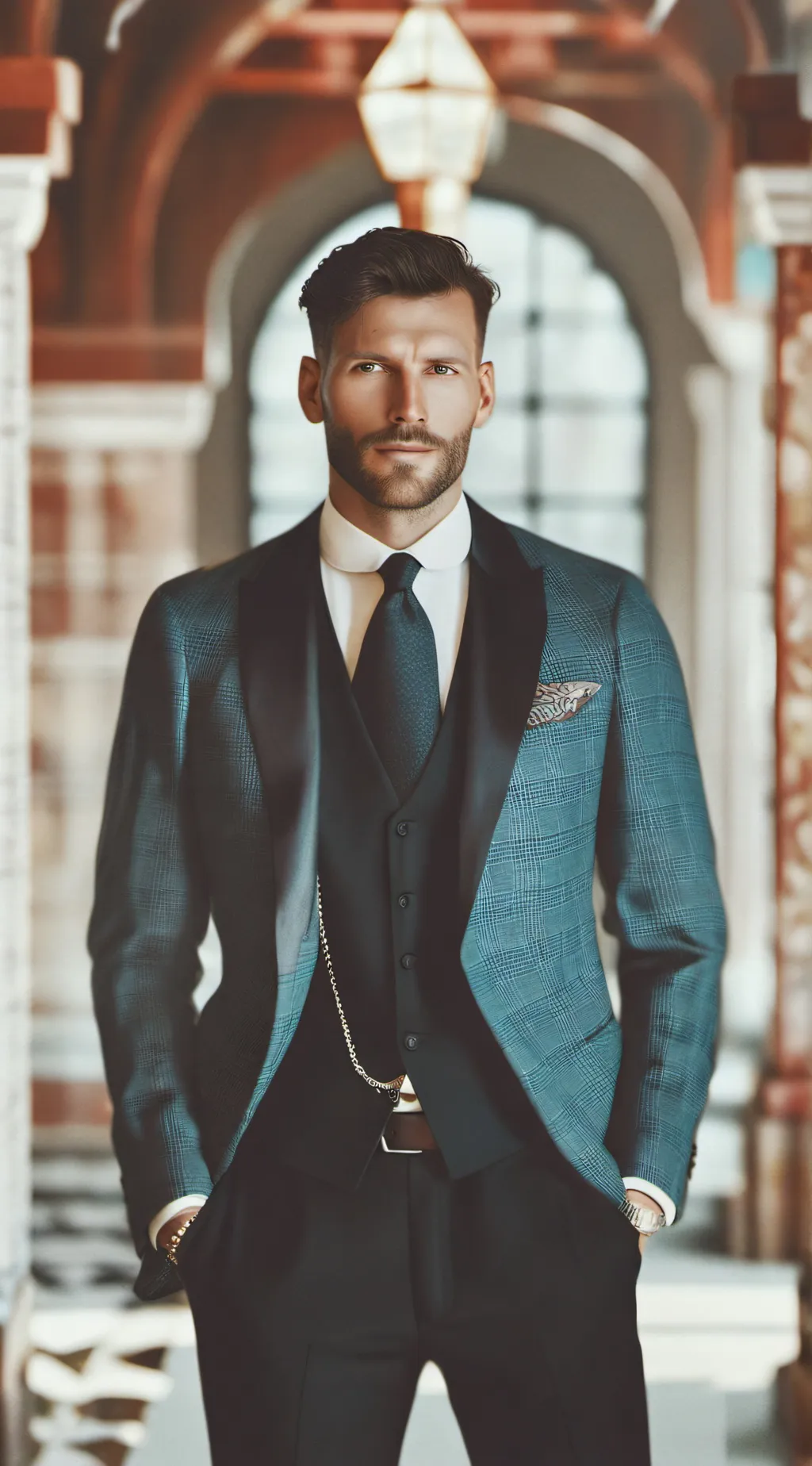 ai character: |-Michael-| background