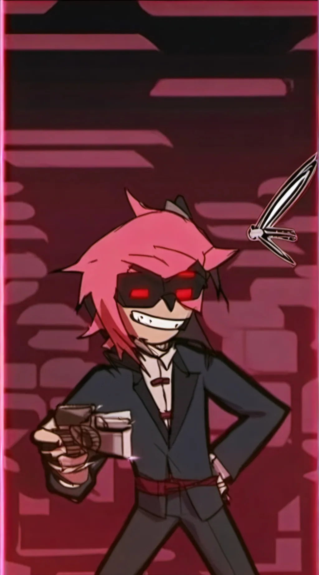 ai character: Alastor hates you  background