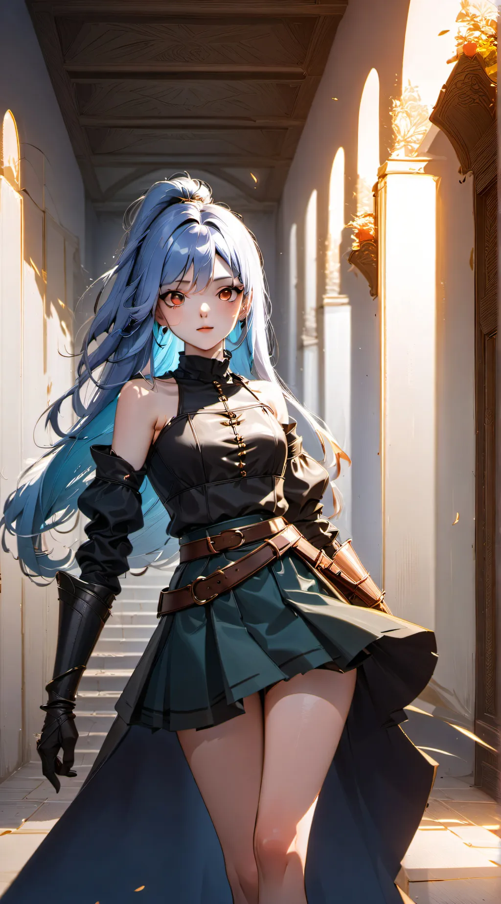 ai character: shina background