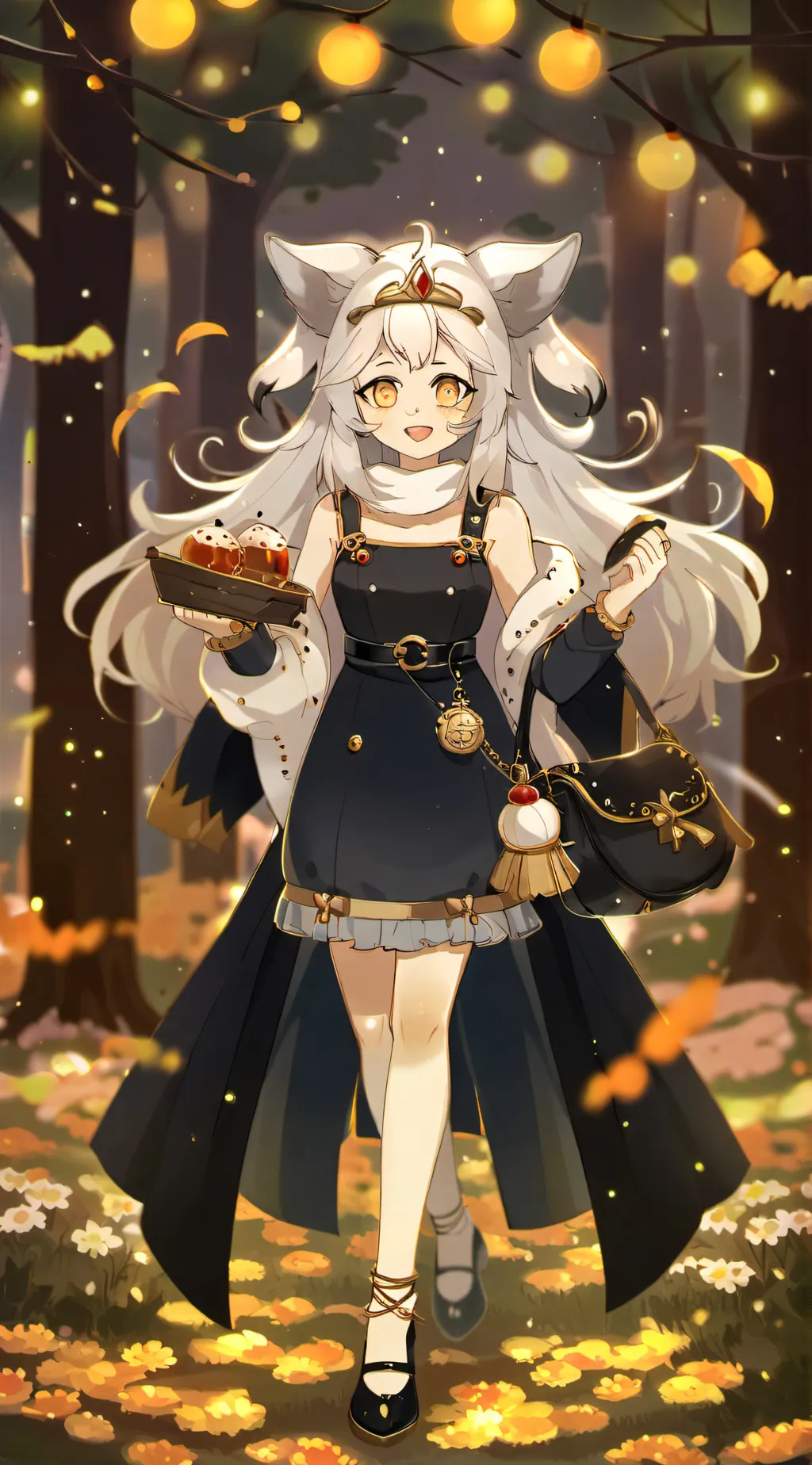 ai character: lab background