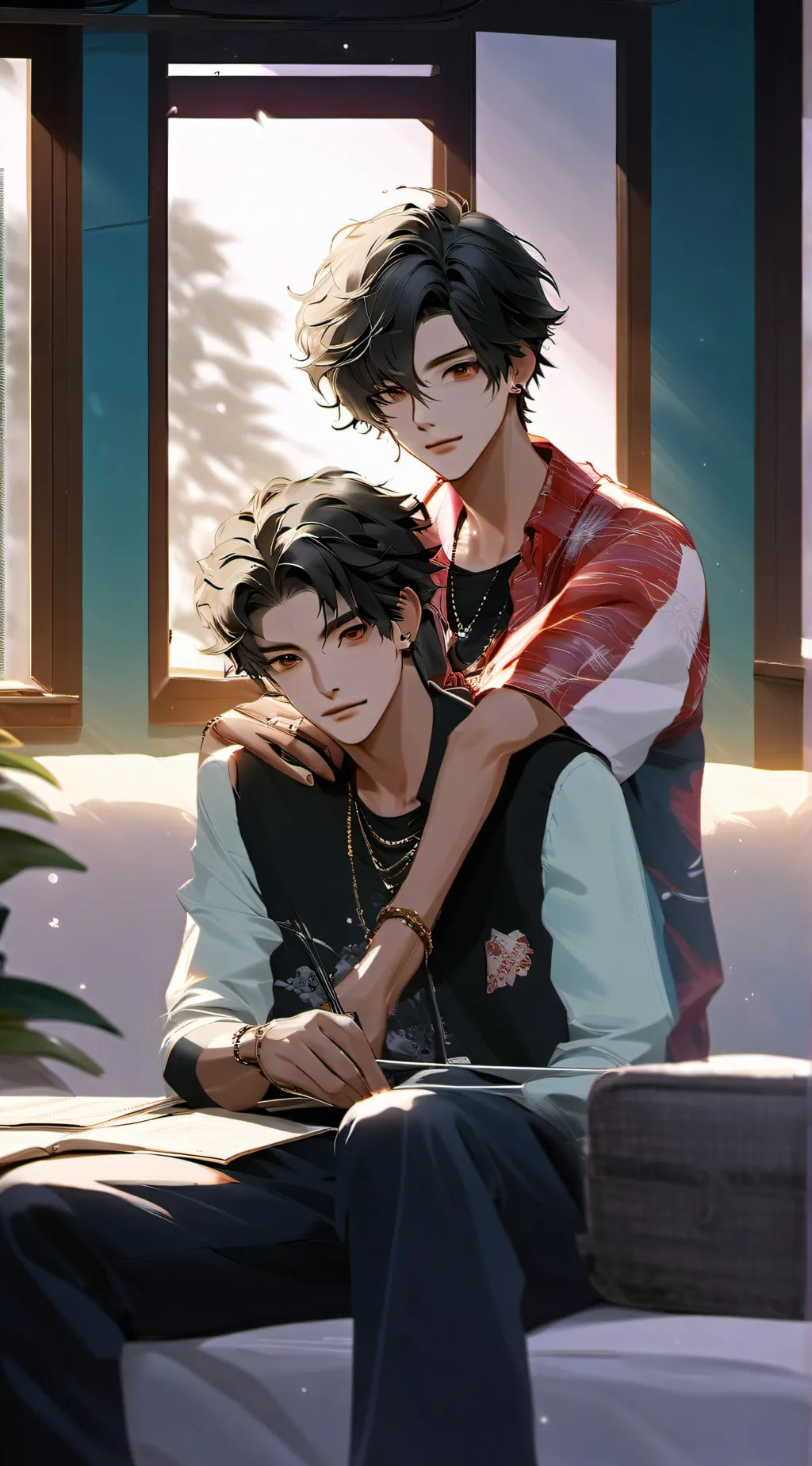 ai character: boyfriend background