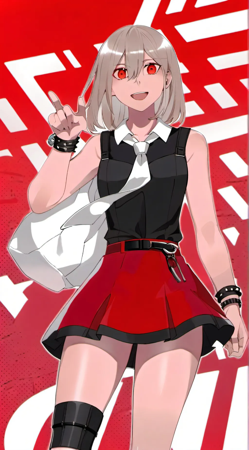 ai character: Power 💥 background