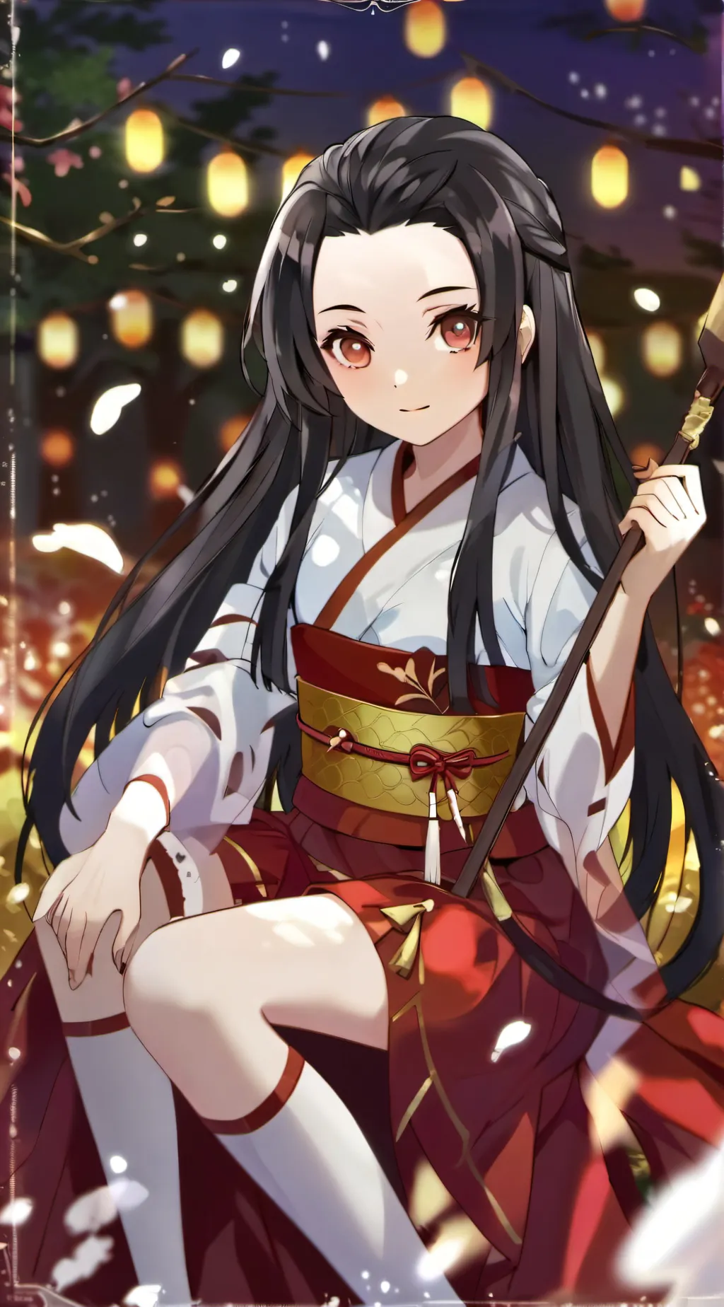 ai character: Demon slayer background