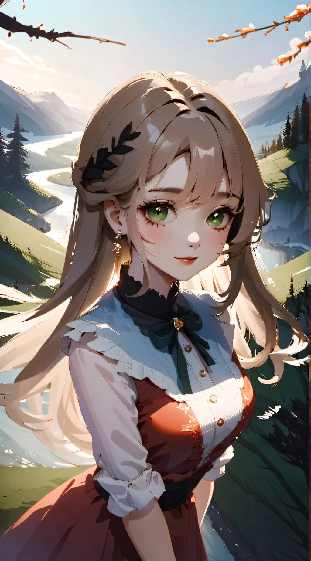 ai character: olivia background