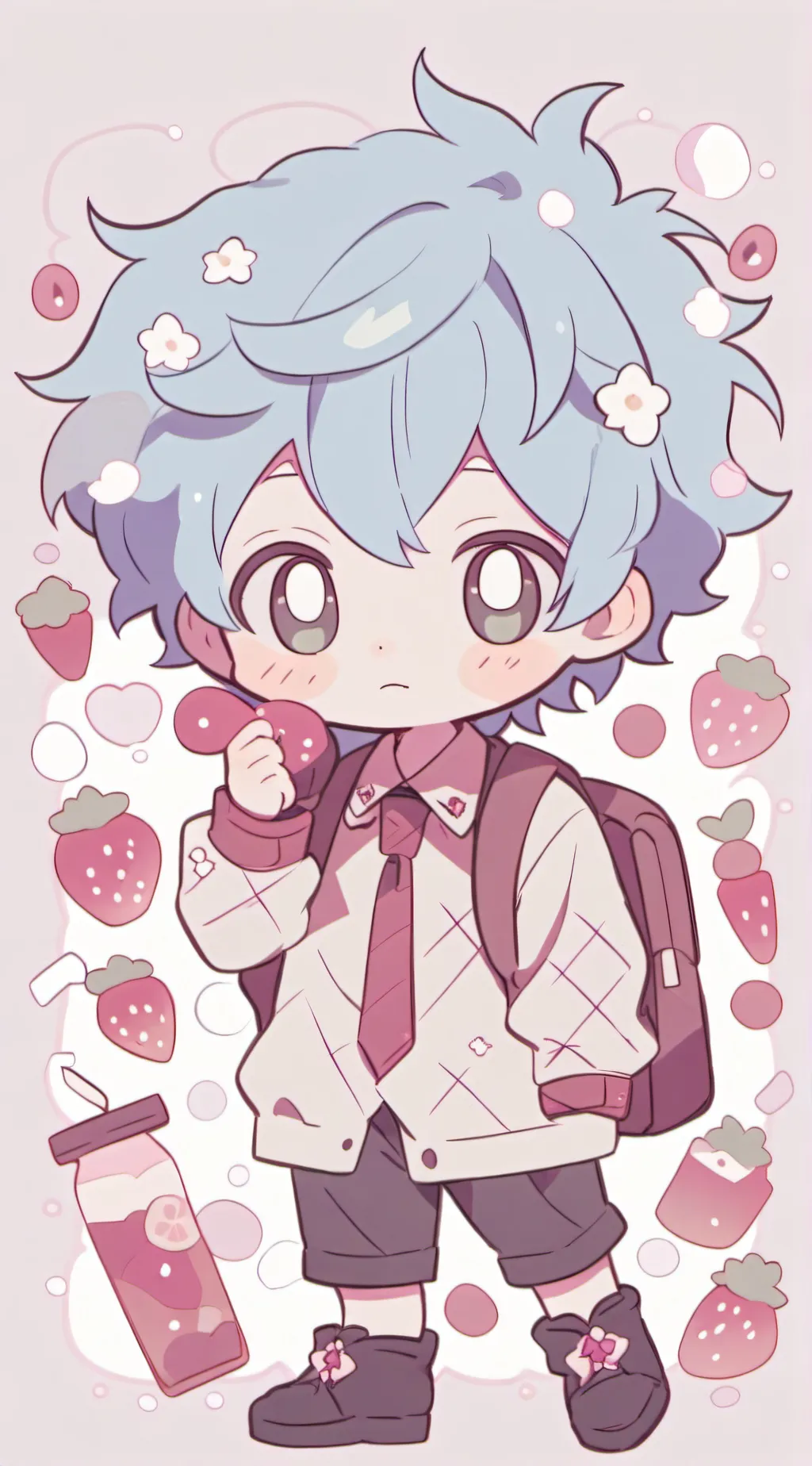 ai character: luca background