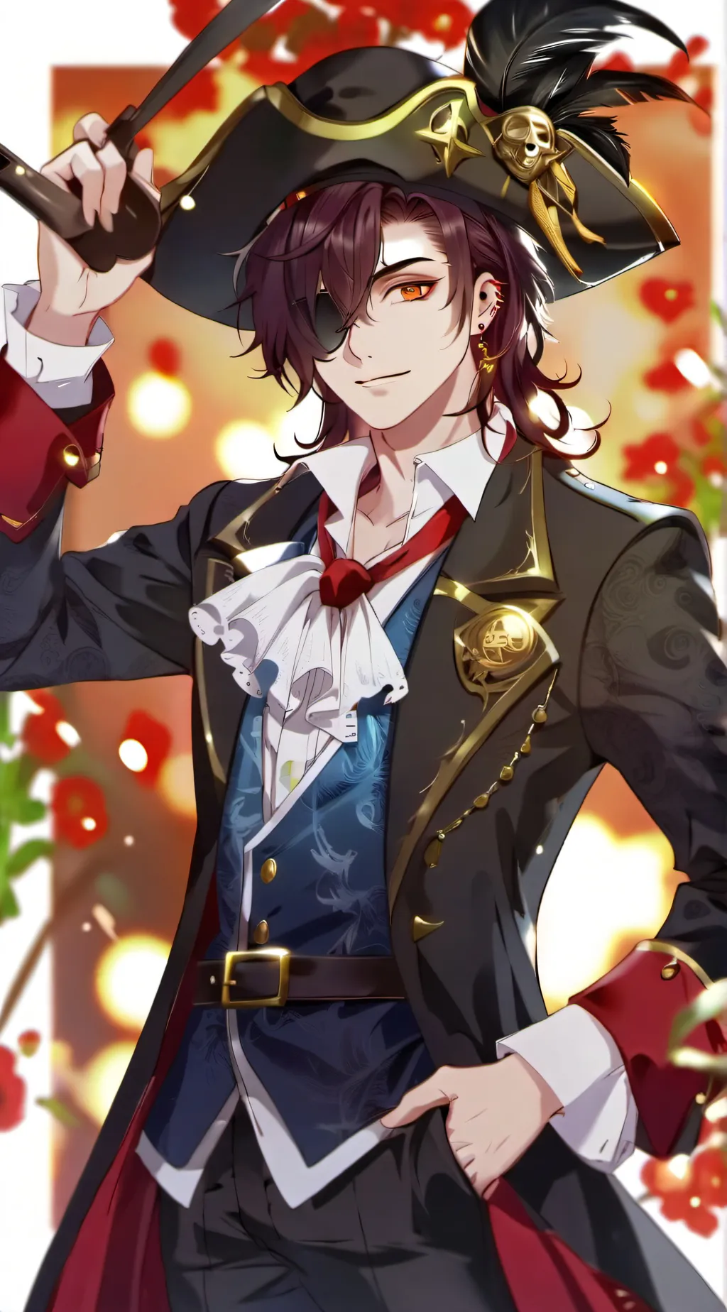 ai character: Fenix the Pirate  background