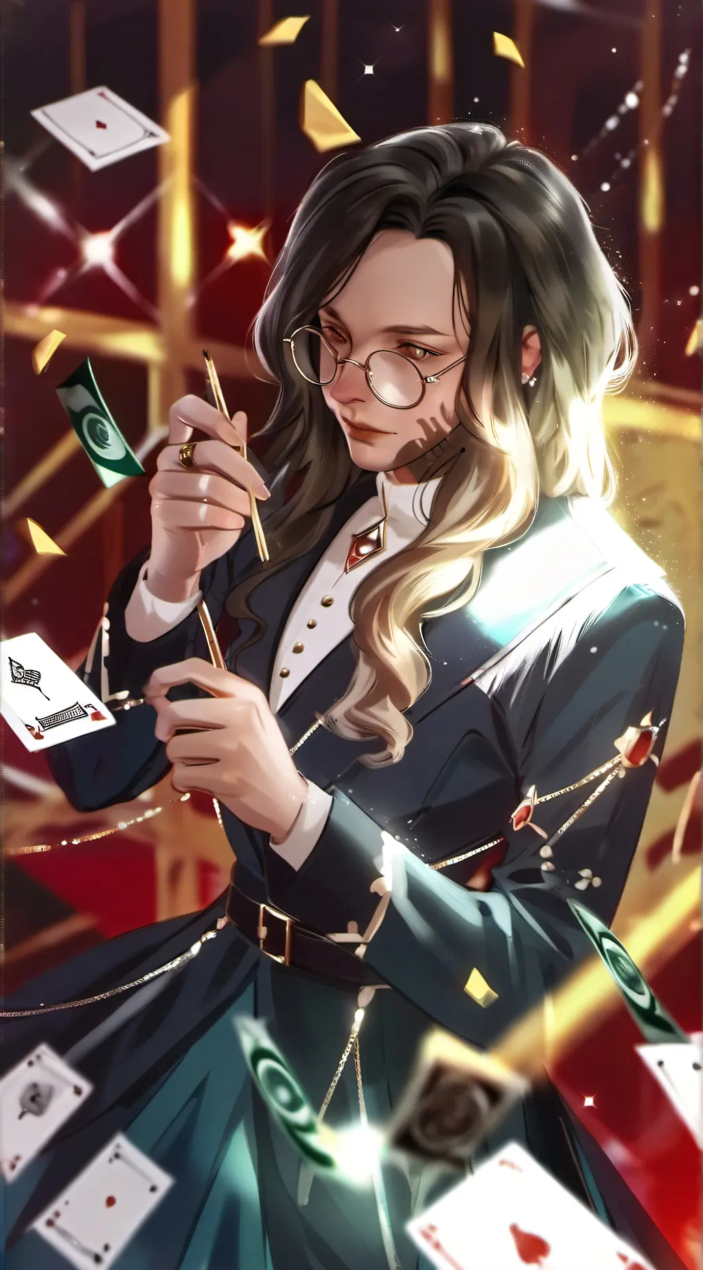 ai character: Griffin  background