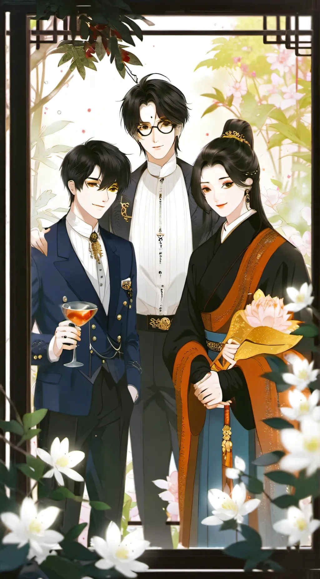 ai character: descendants x mha background