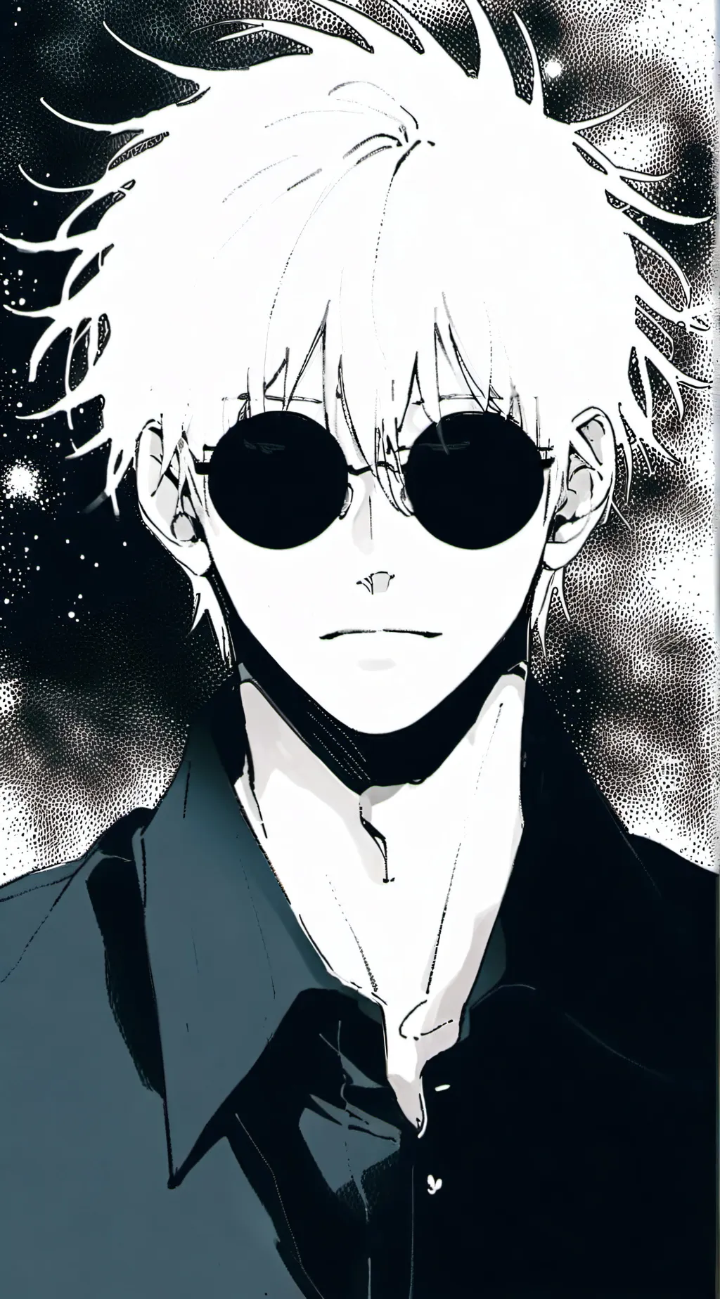 ai character: gojo background