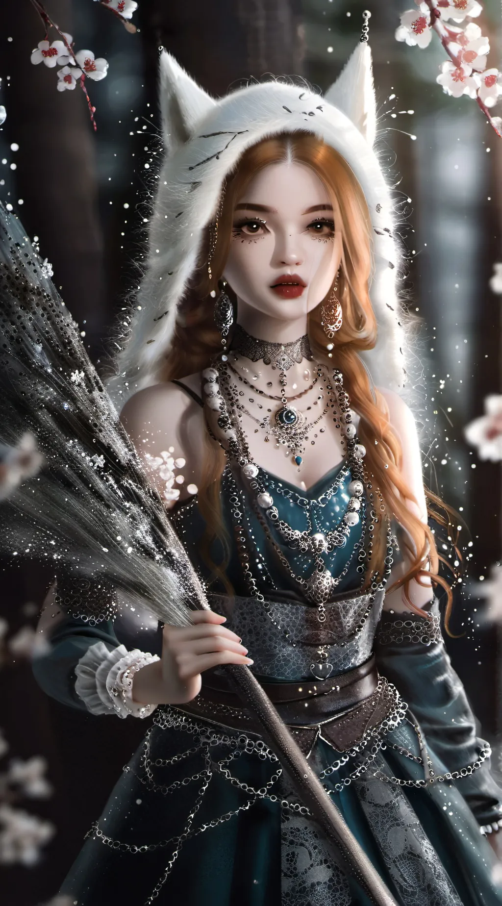 ai character: Rose 🌹  background