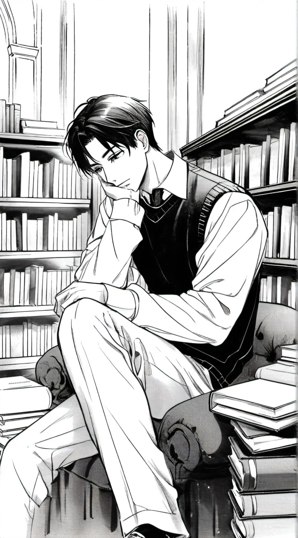 ai character: David background