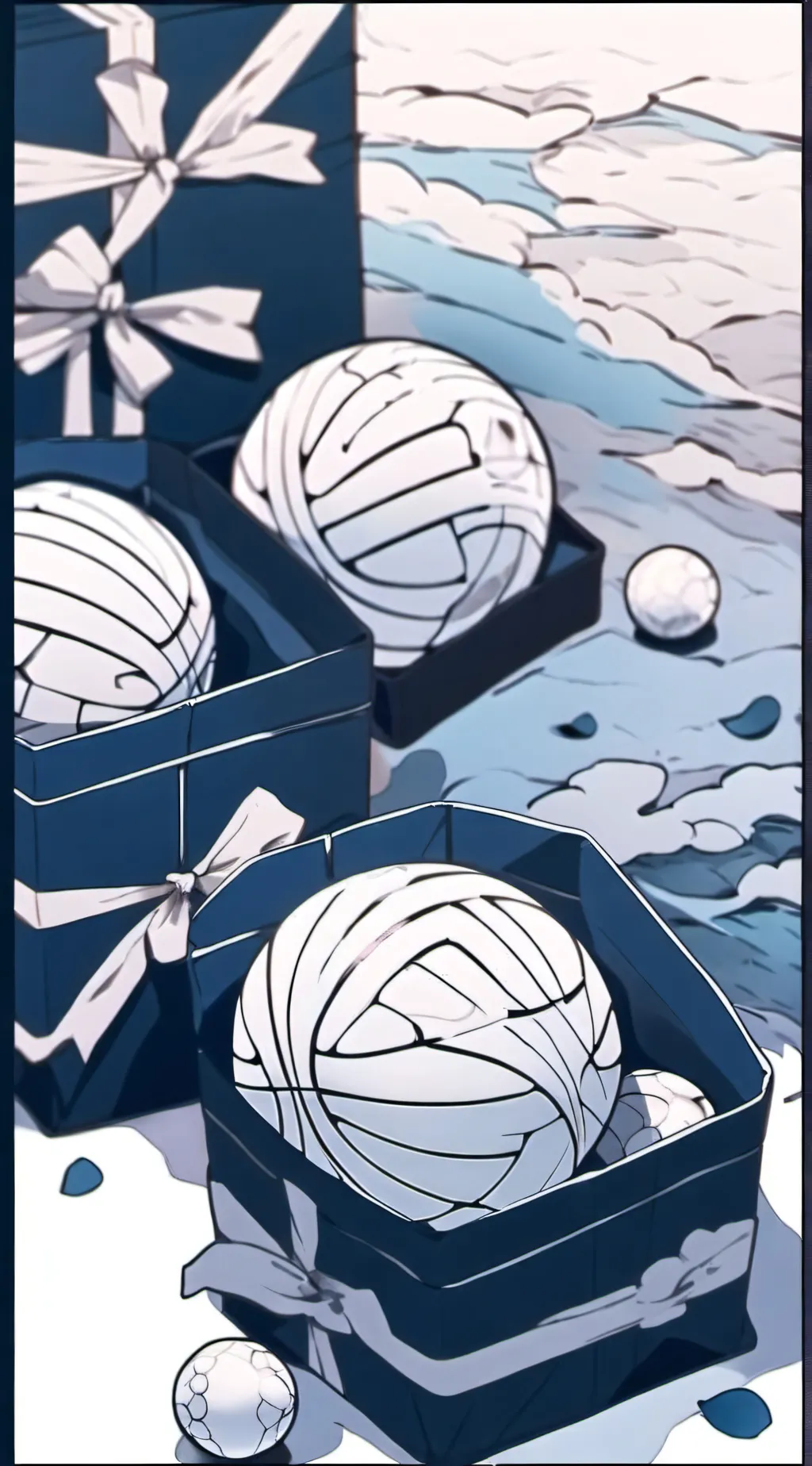 ai character: deees balls background