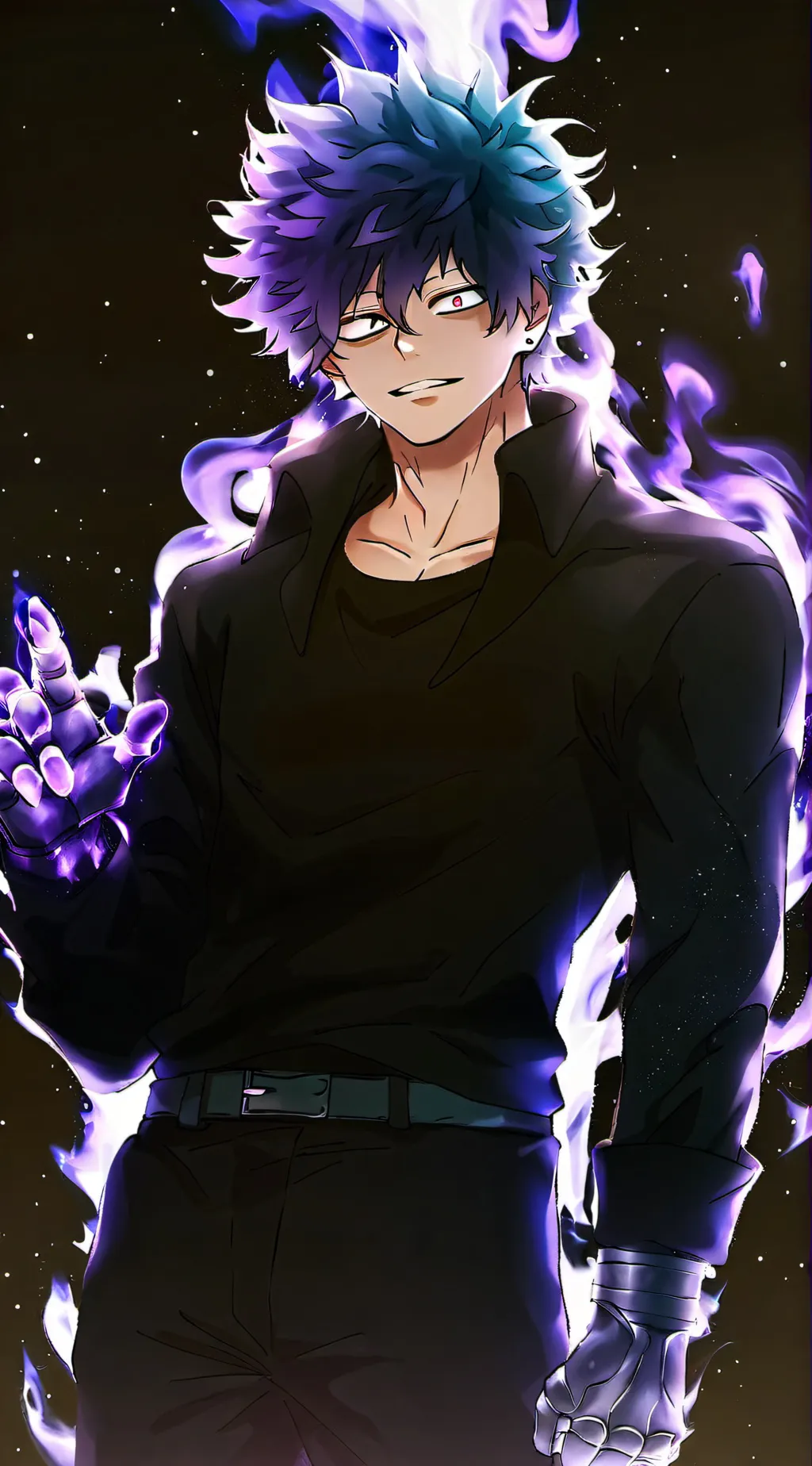ai character: dabi   (todoroki) background