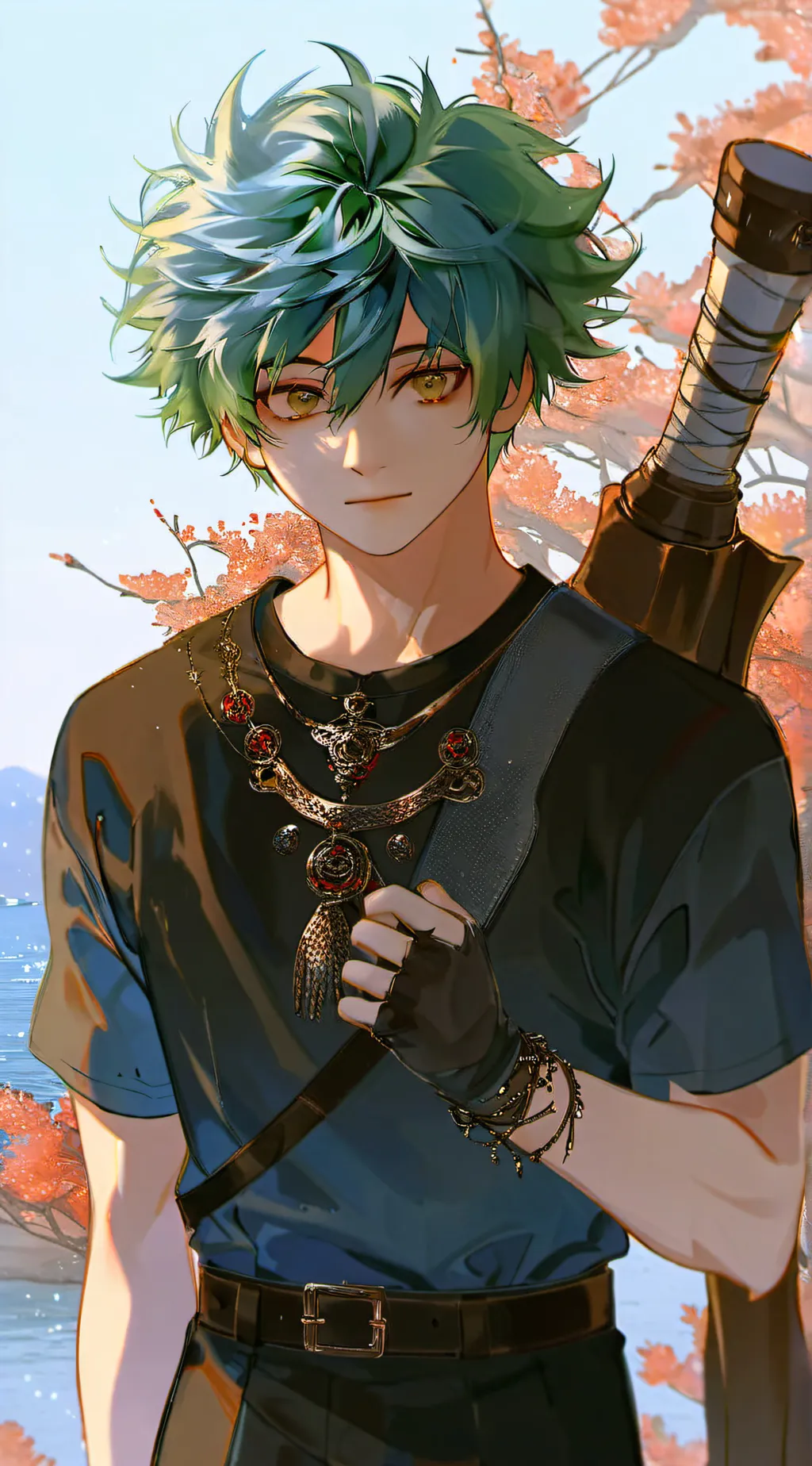 ai character: Miku deku song <3 background