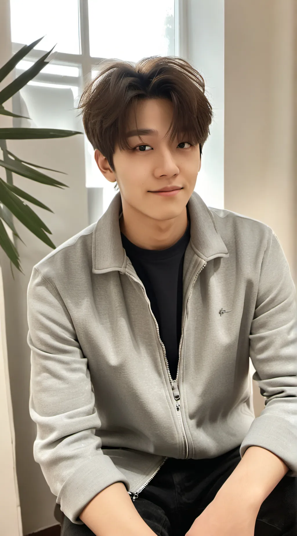 ai character: Theo background